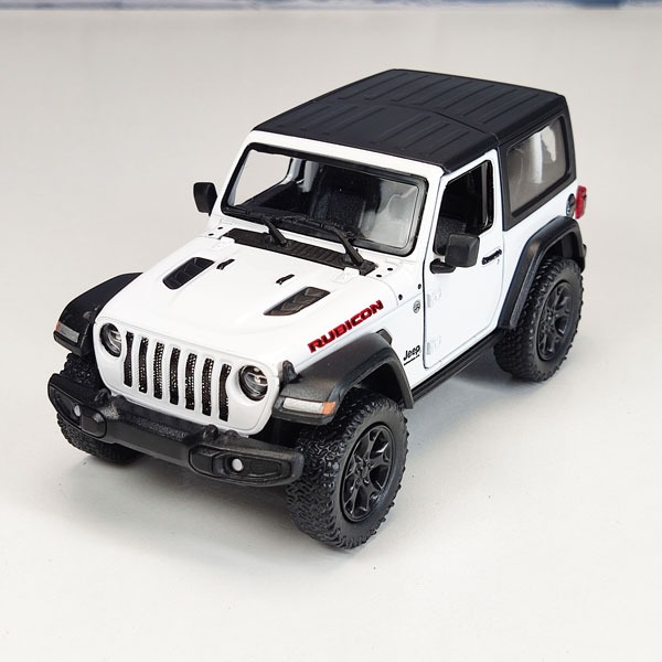 ماکت جیپ رانگلر سفید کینزمارت Jeep kinsmart