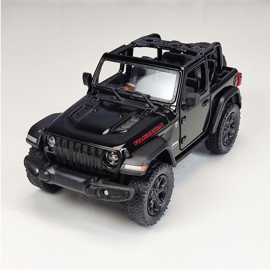 ماکت جیپ رانگلر مشکی کینزمارت Jeep kinsmart