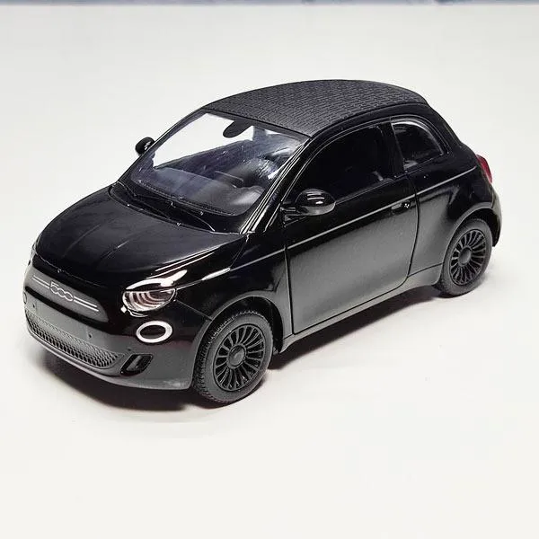 ماکت فیات 500 کینزمارت مشکی fiat500 kinsmart