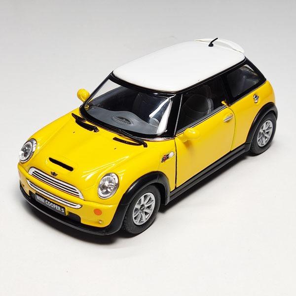 ماکت مینی کوپر زرد کینزمارت mini cooper kinsmart