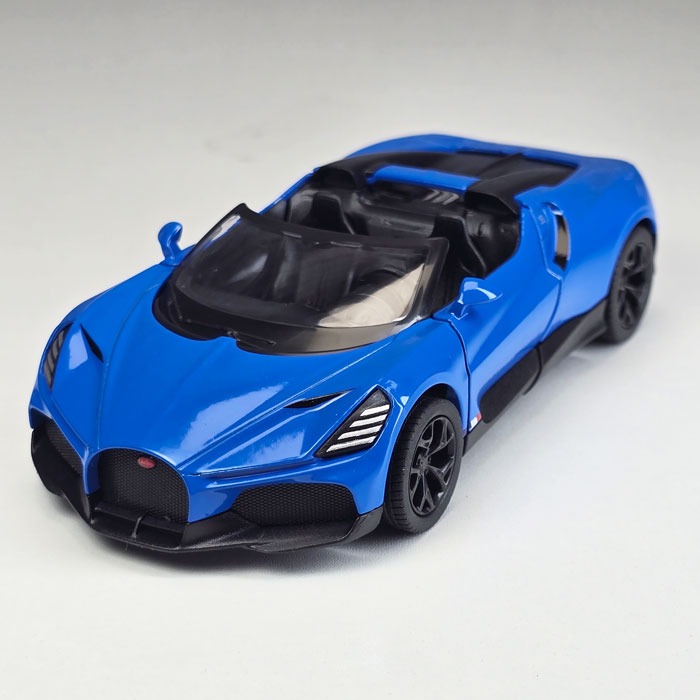 ماکت بوگاتی میسترال آبی کینزمارت bugatti mistral