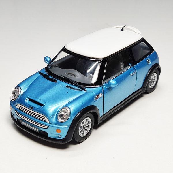 ماکت مینی کوپر آبی کینزمارت mini cooper kinsmart