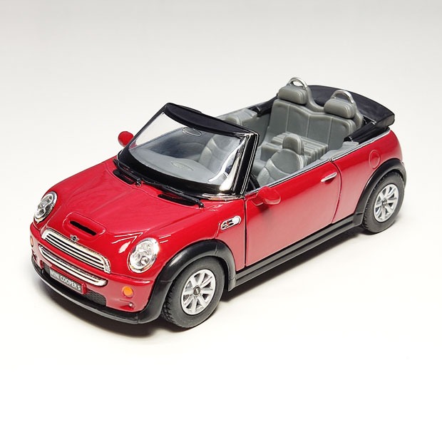 ماکت مینی کوپر کروک قرمز کینزمارت kinsmart