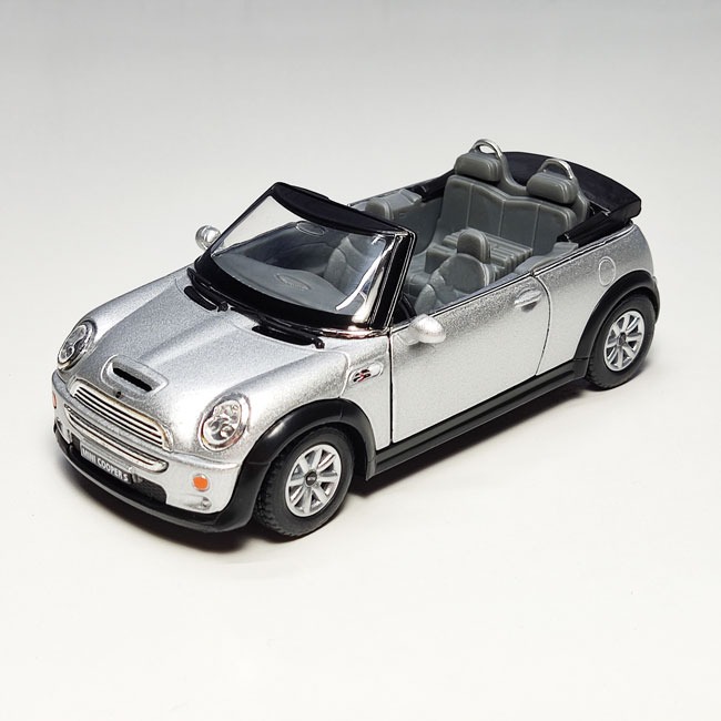 ماکت مینی کوپر کروک نقره ای کینزمارت kinsmart