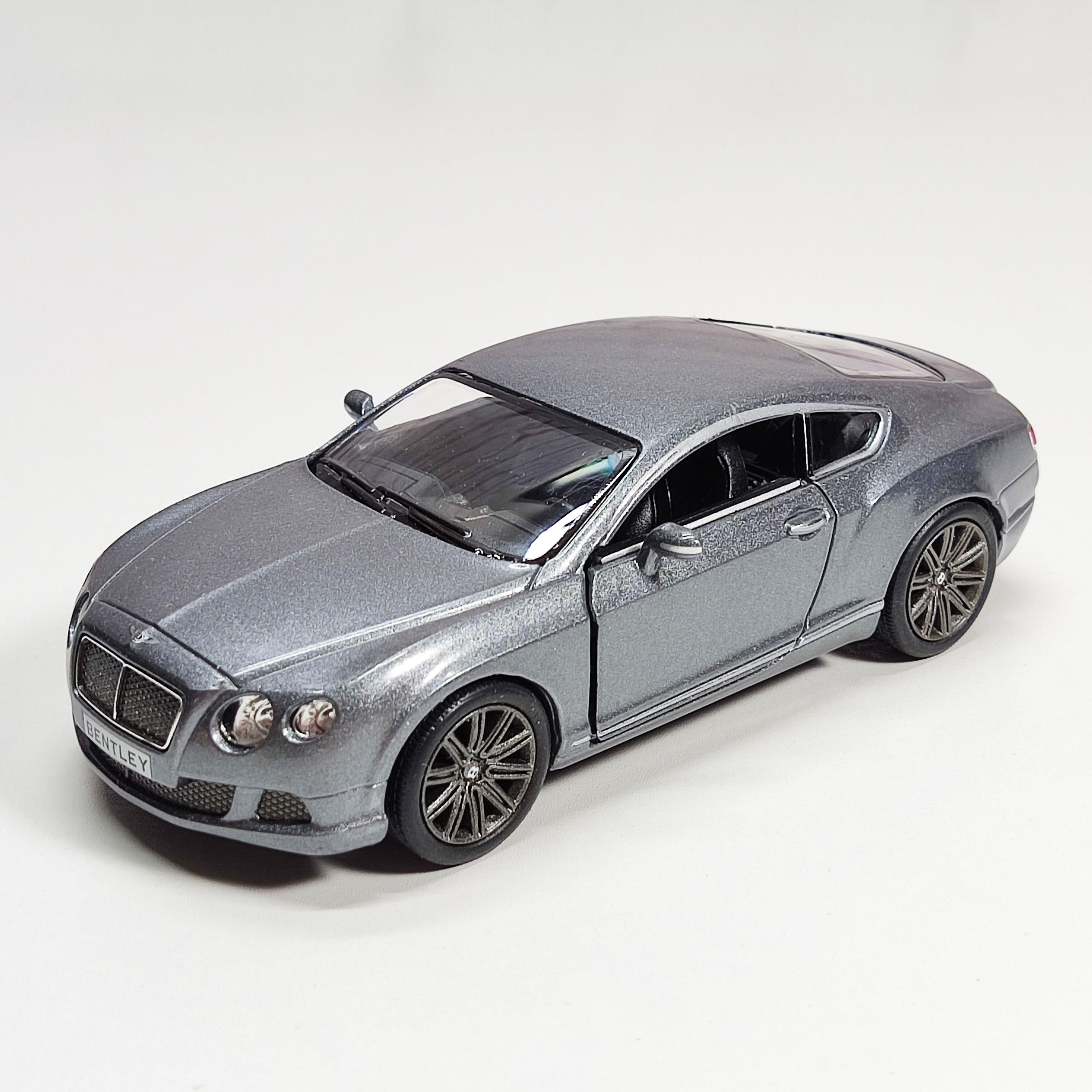 ماکت بنتلی کانتینانتال 2012 خاکستری کینزمارت