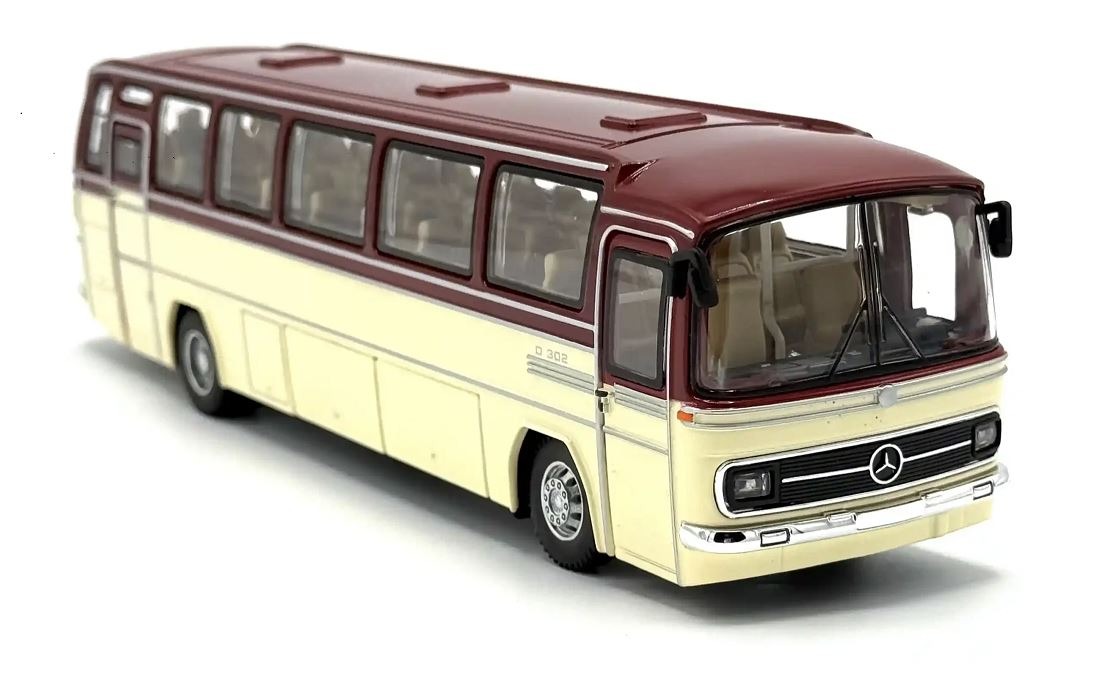 ماکت اتوبوس بنز 302 زرشکی BUS 302