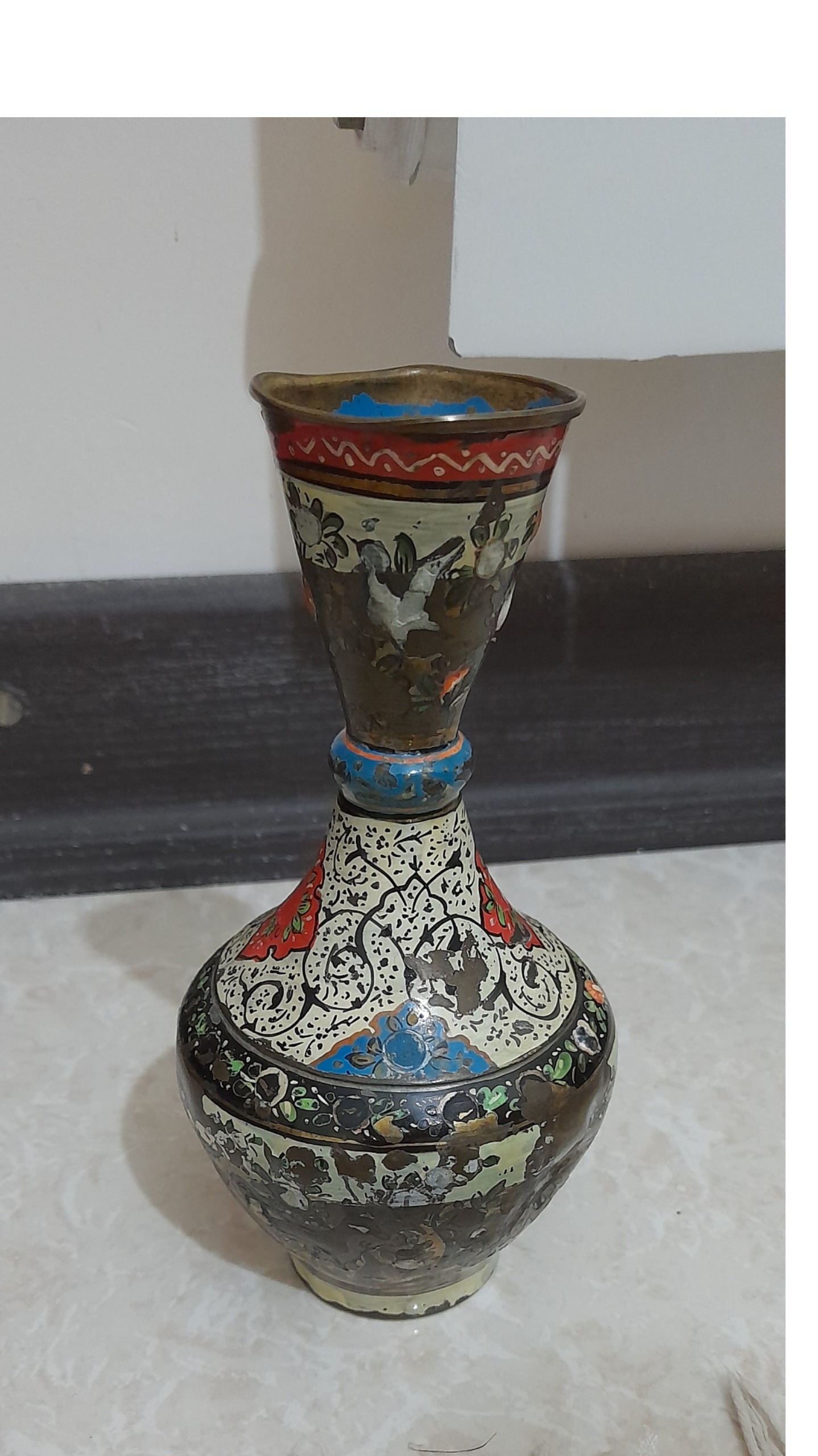 گلدان برنجی انتیک