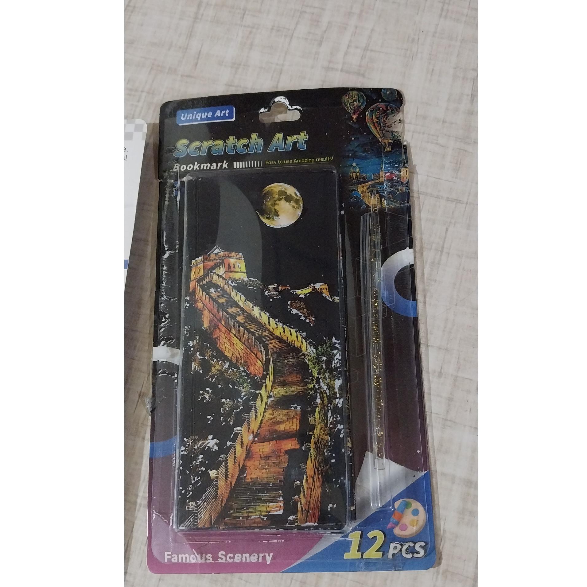 تابلو اسکرچ 12 عددی