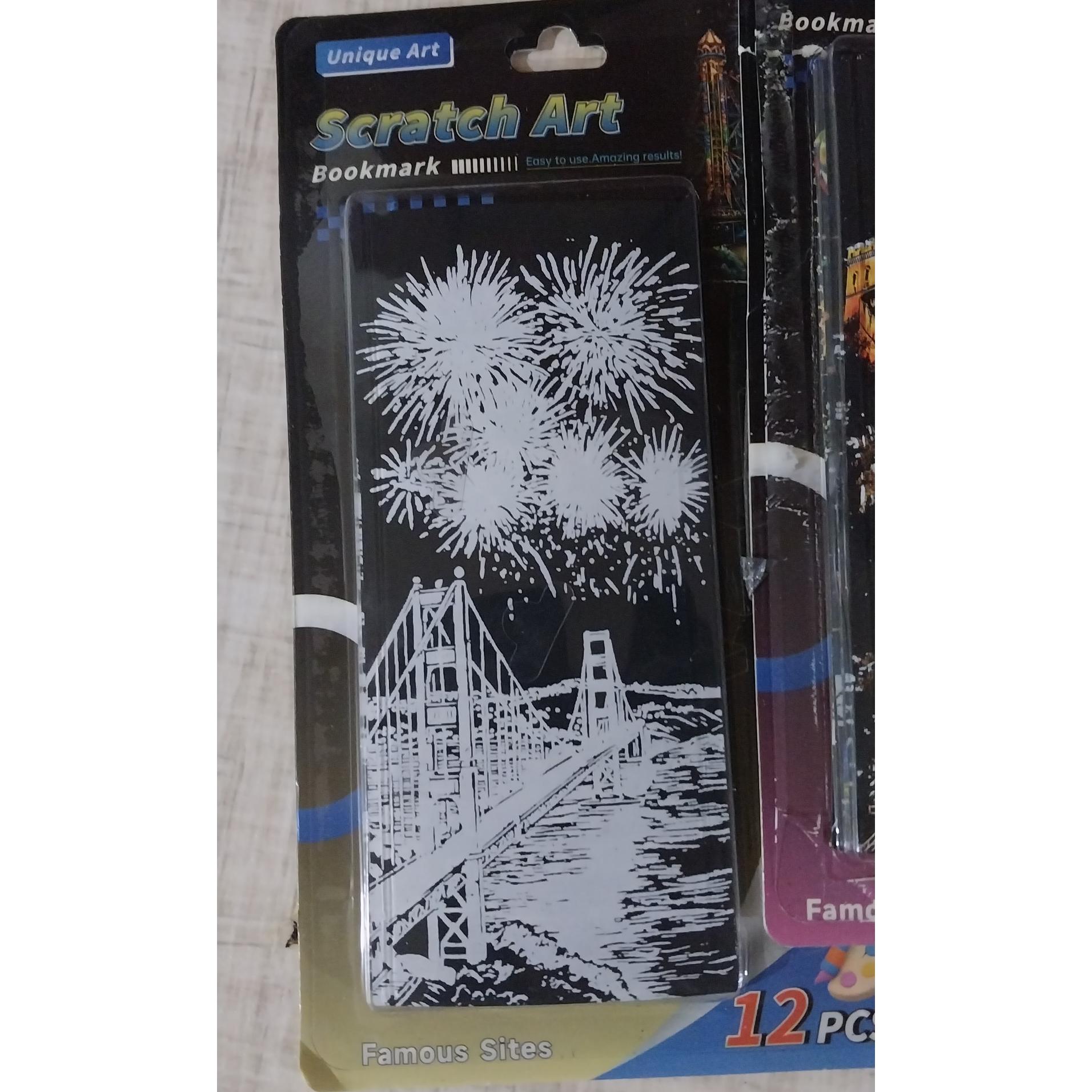 تابلو اسکرچ 12 عددی