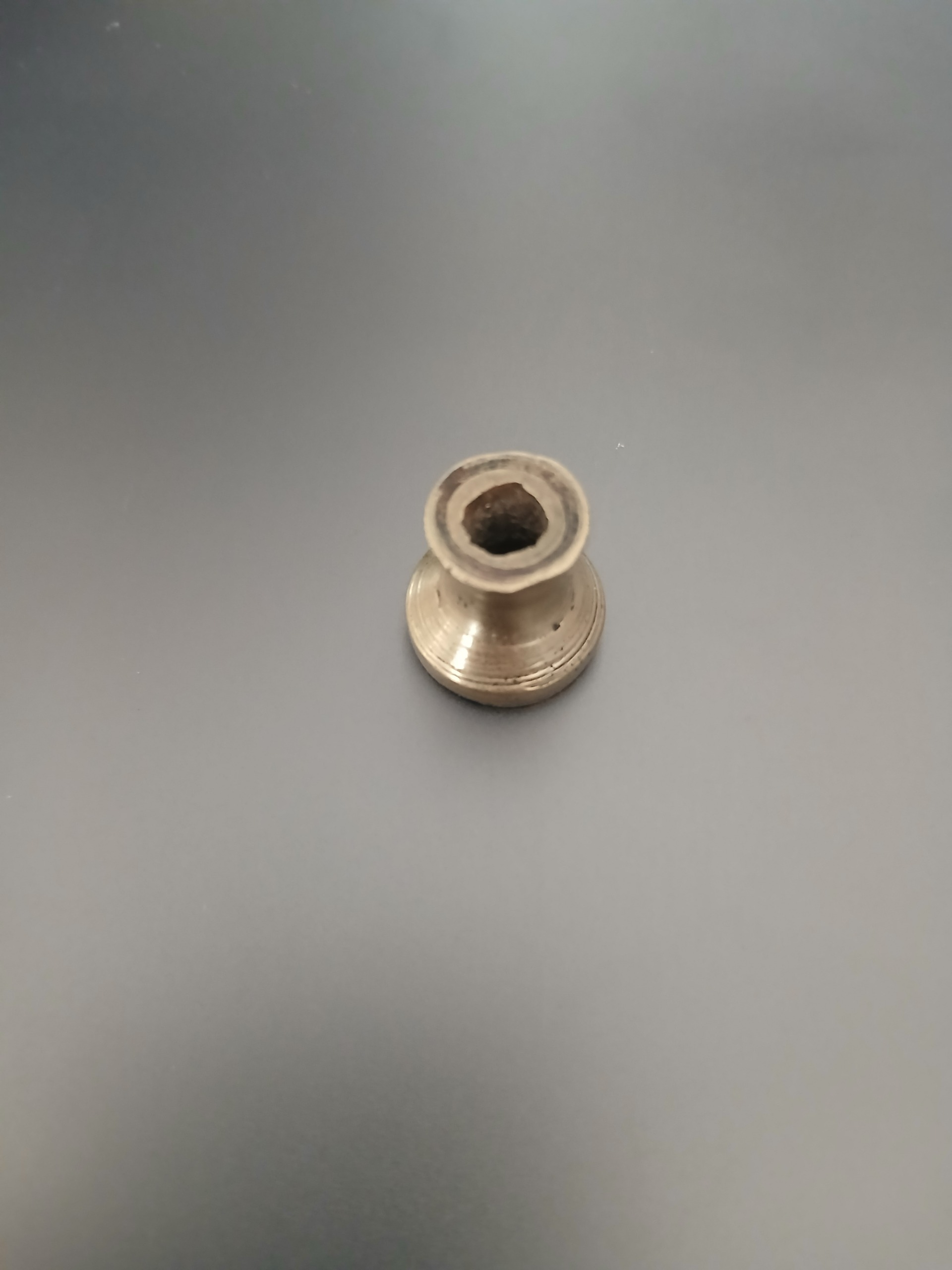 دسته کوچک درب سماور ذغالی برنجی