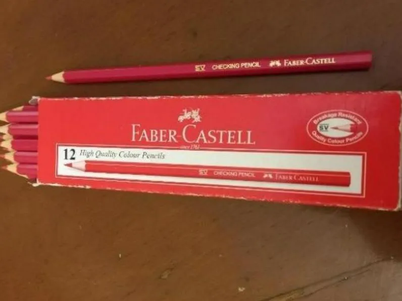 مداد قرمز FABER-CASTELL