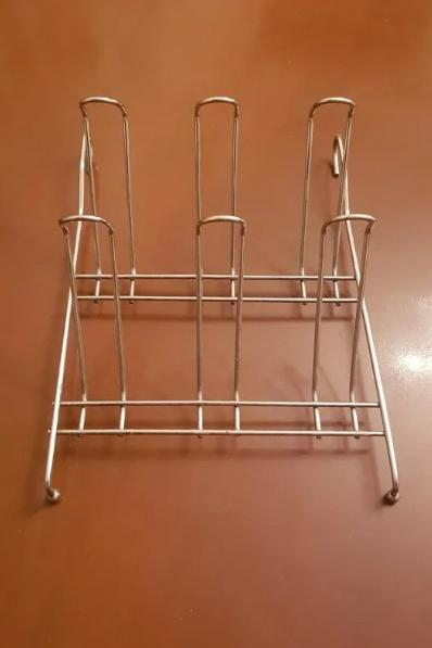 آویز بالای کابینت استیل مخصوص لیوان