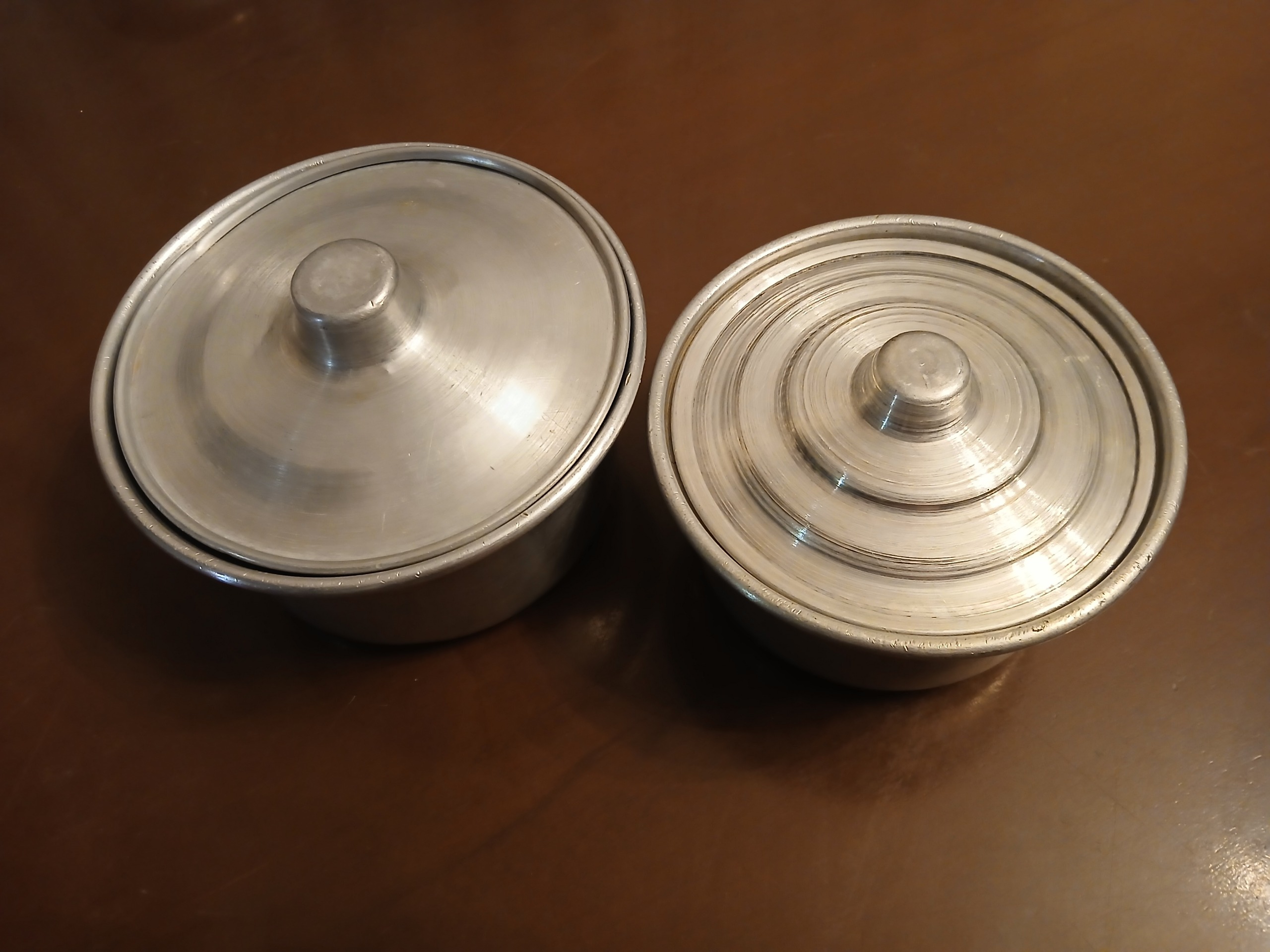 قابلمه آلومینیومی کوچک دو عددی