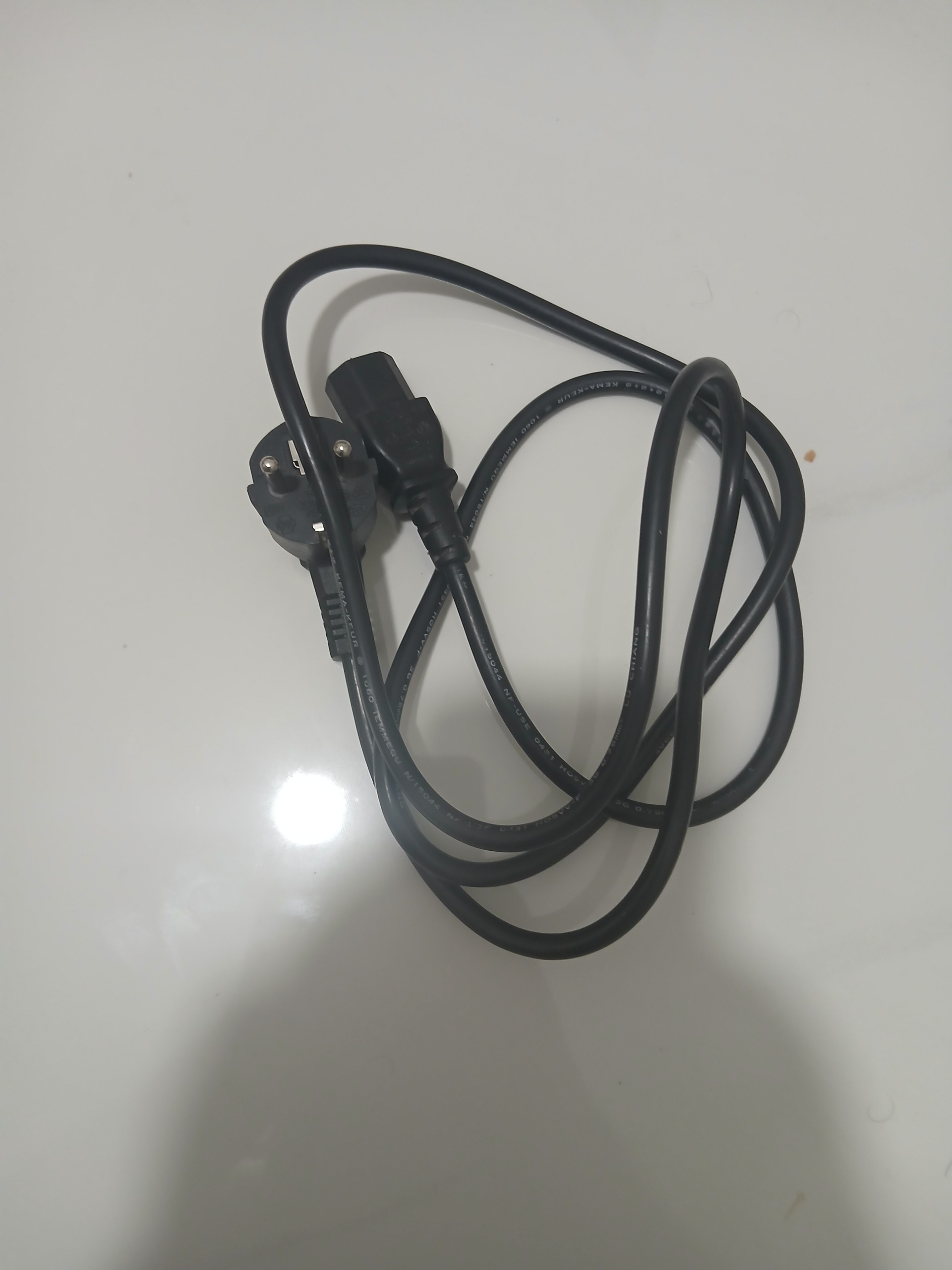 کابل برق پاور کامپیوتر اصلی ضخیم