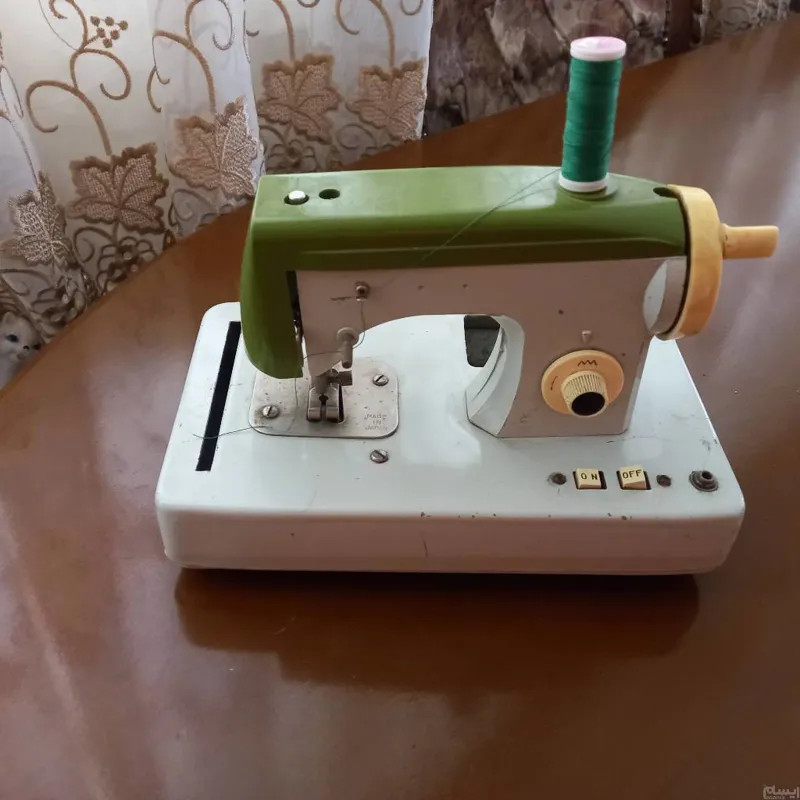 چرخ خیاطی قدیمی ژاپن (توضیحات خوانده شود)