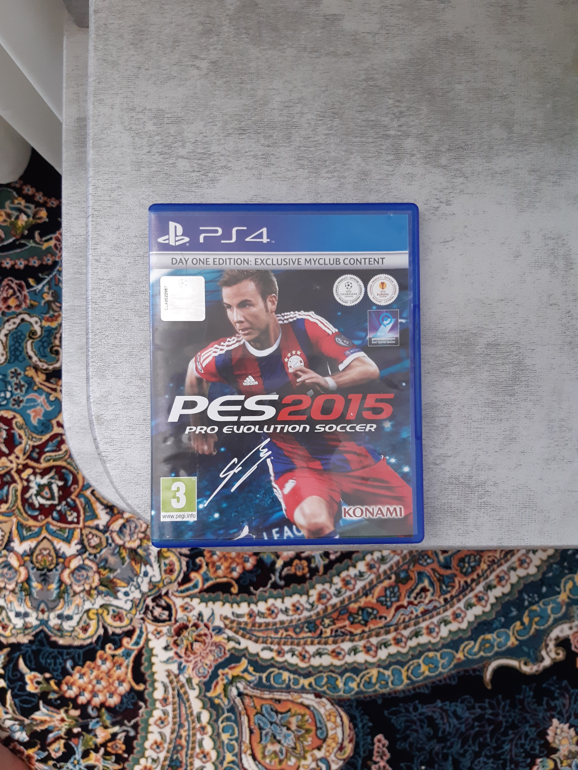 بازی pes 2015