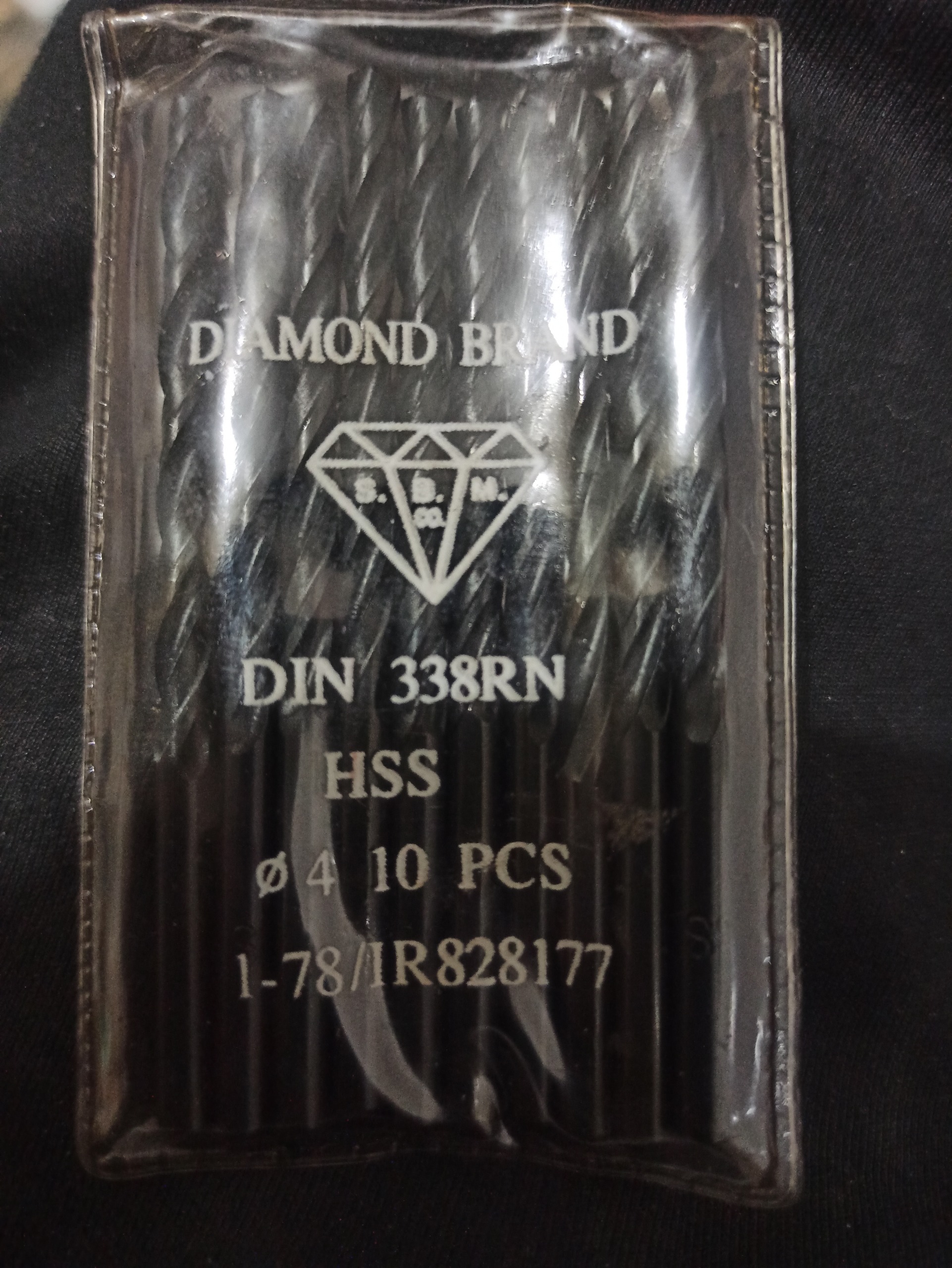 مته آهن با آلیاژ HSS دیاموند قدیمی سایز4