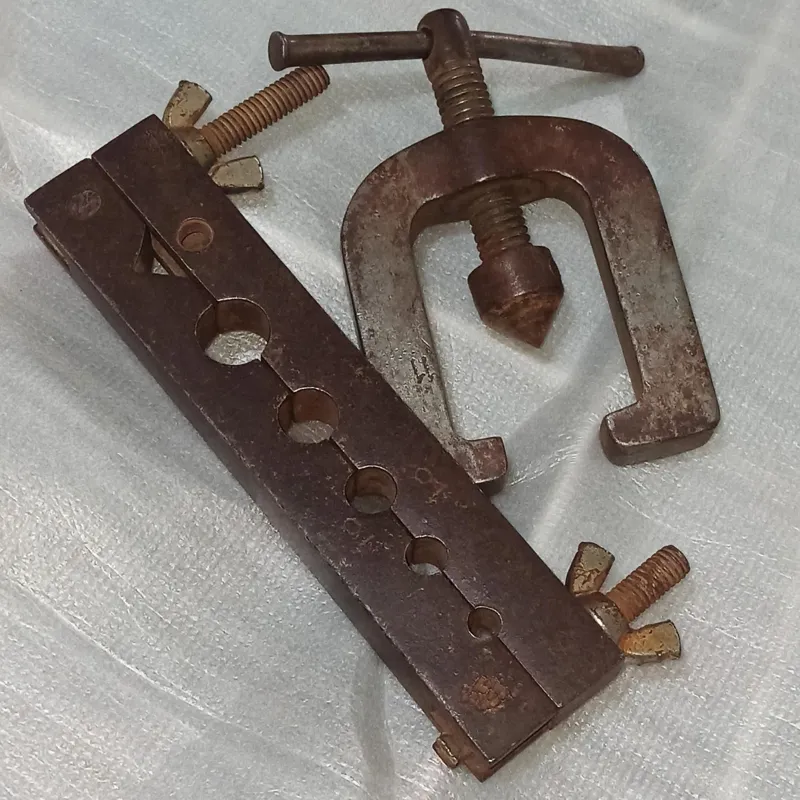 پرچ کن لوله جنس فولاد و قدیمی