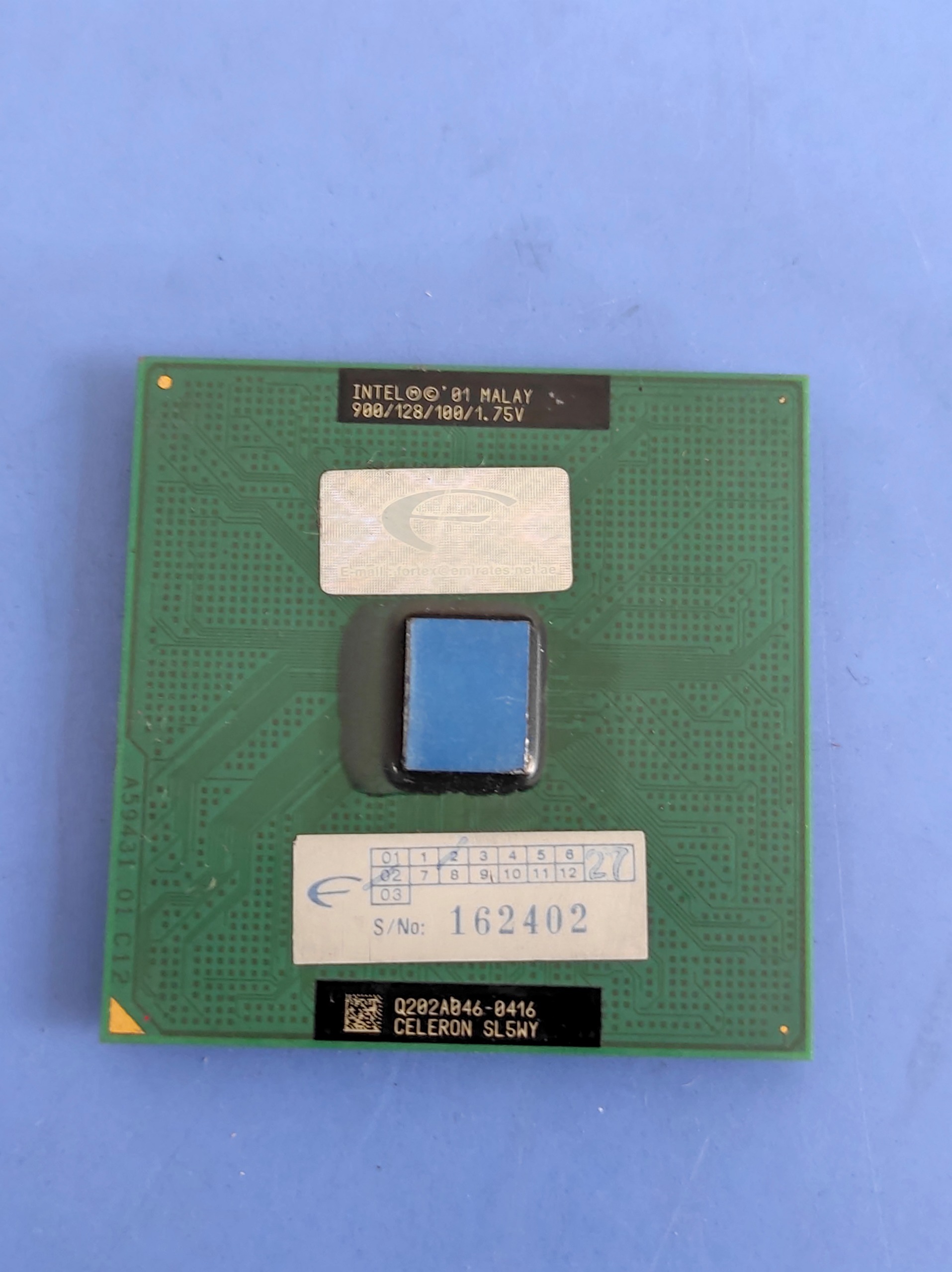 CPU Intel Celeron SL5WY