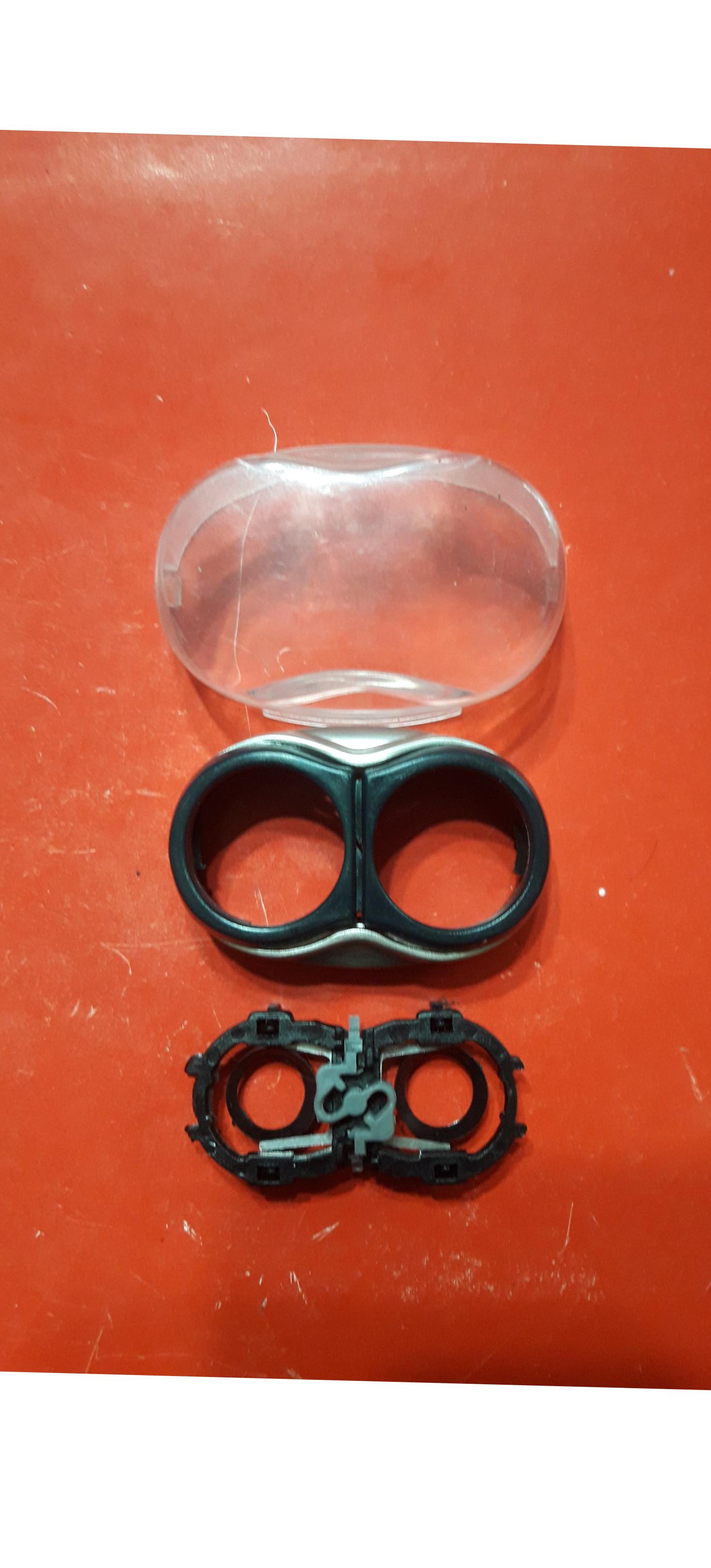 براکت یا سر ریش تراش دوتیغ همراه با طلق کد245