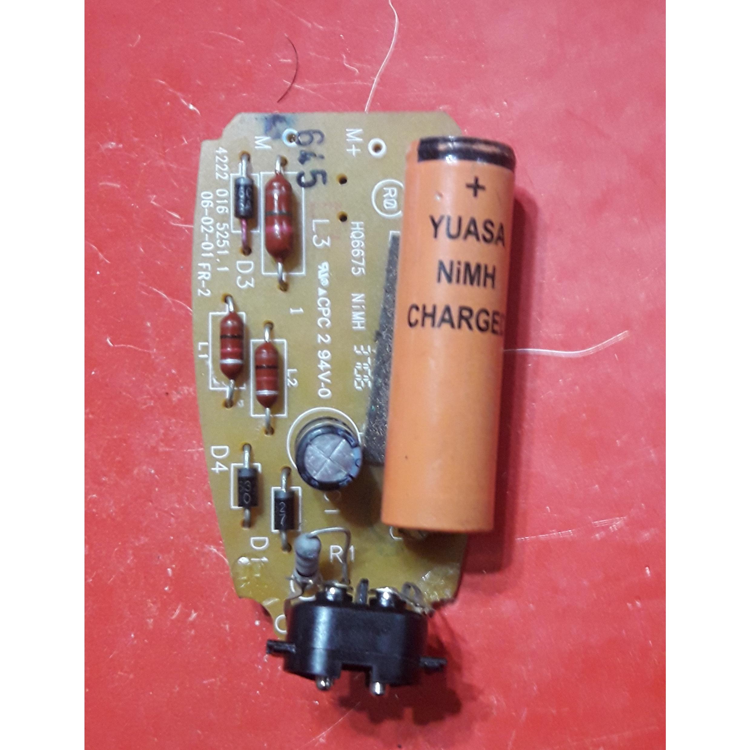 مدار یا برد ریش تراش مطابق تصویر کد 341