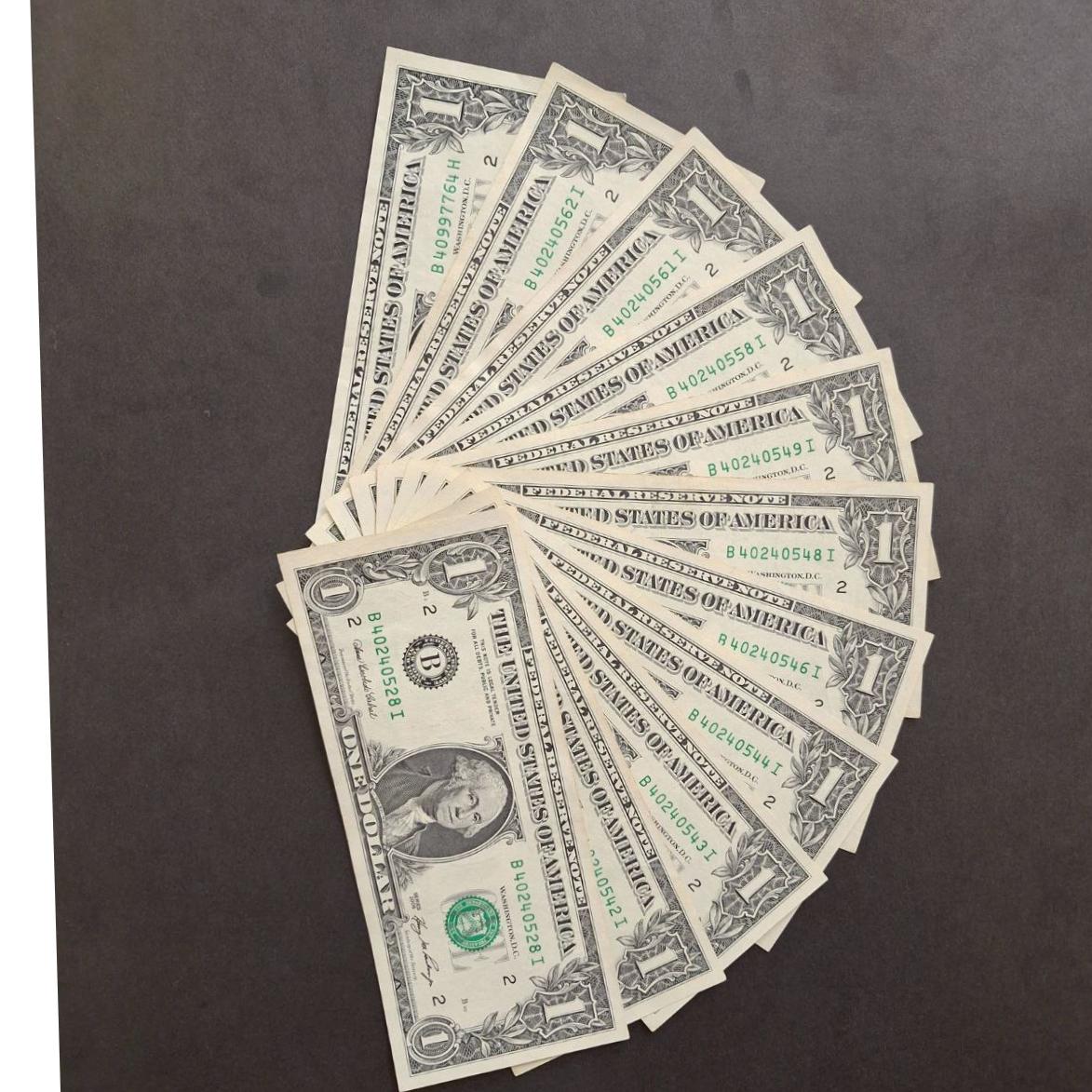 اسکناس 1دلاری ، بانکی