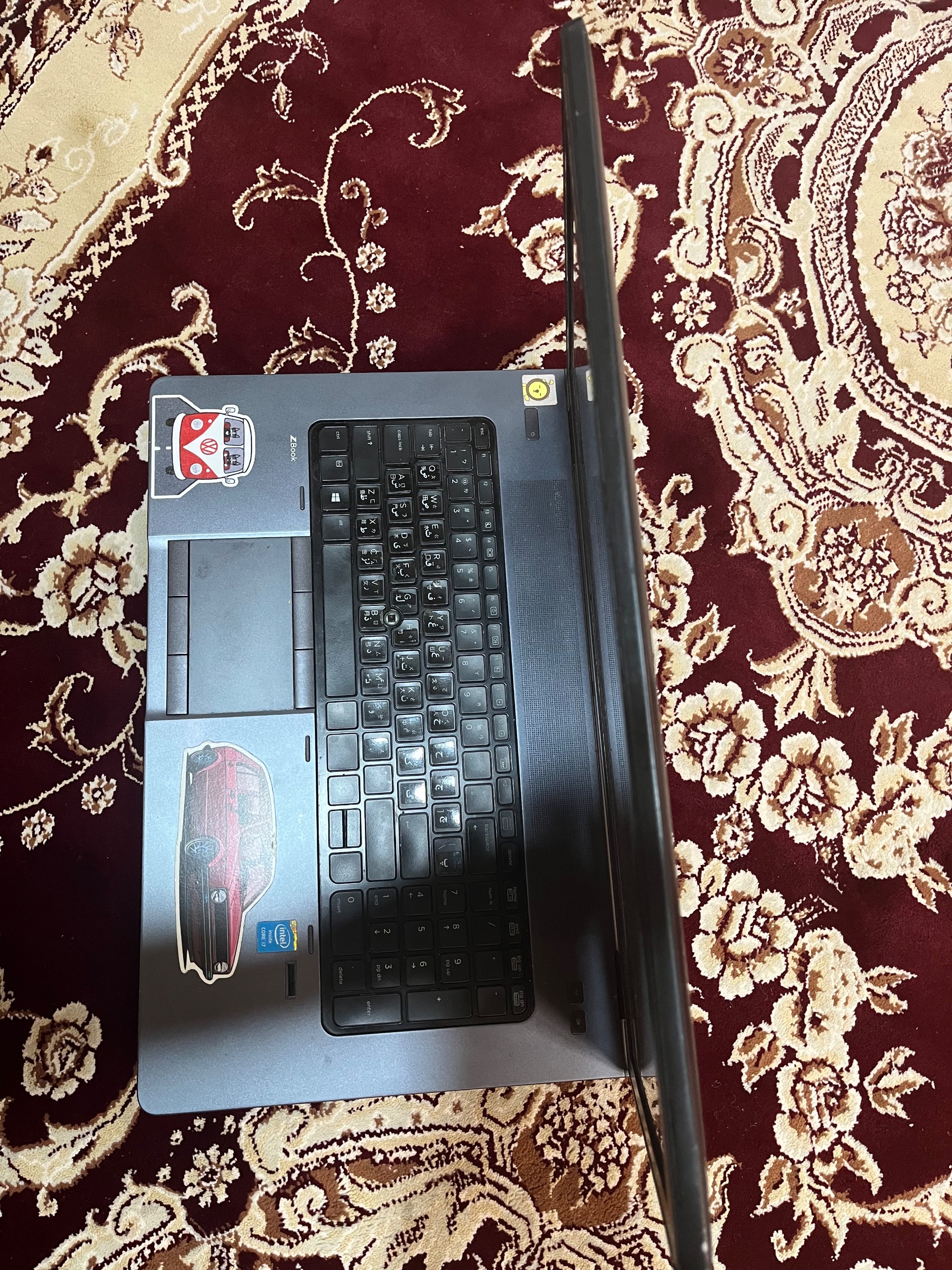 لپ تاپ hp zbook g1 با گرافیک مجزا