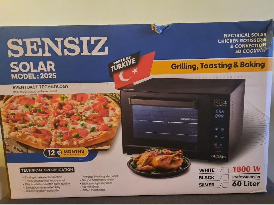 آون توستر (فر برقی) سنسیز SENSIZ 2025