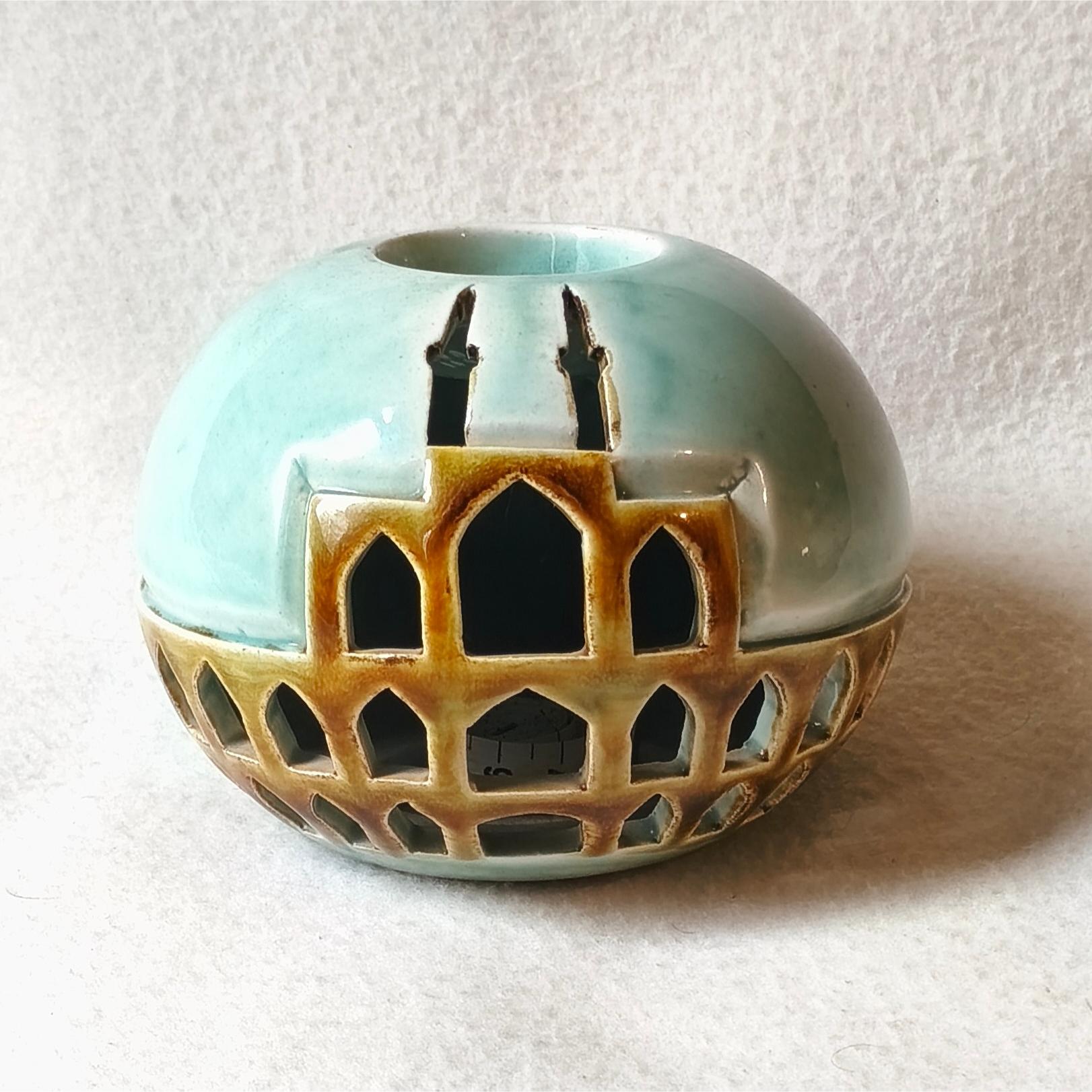 جای شمع وارمر طرح بنای یزد