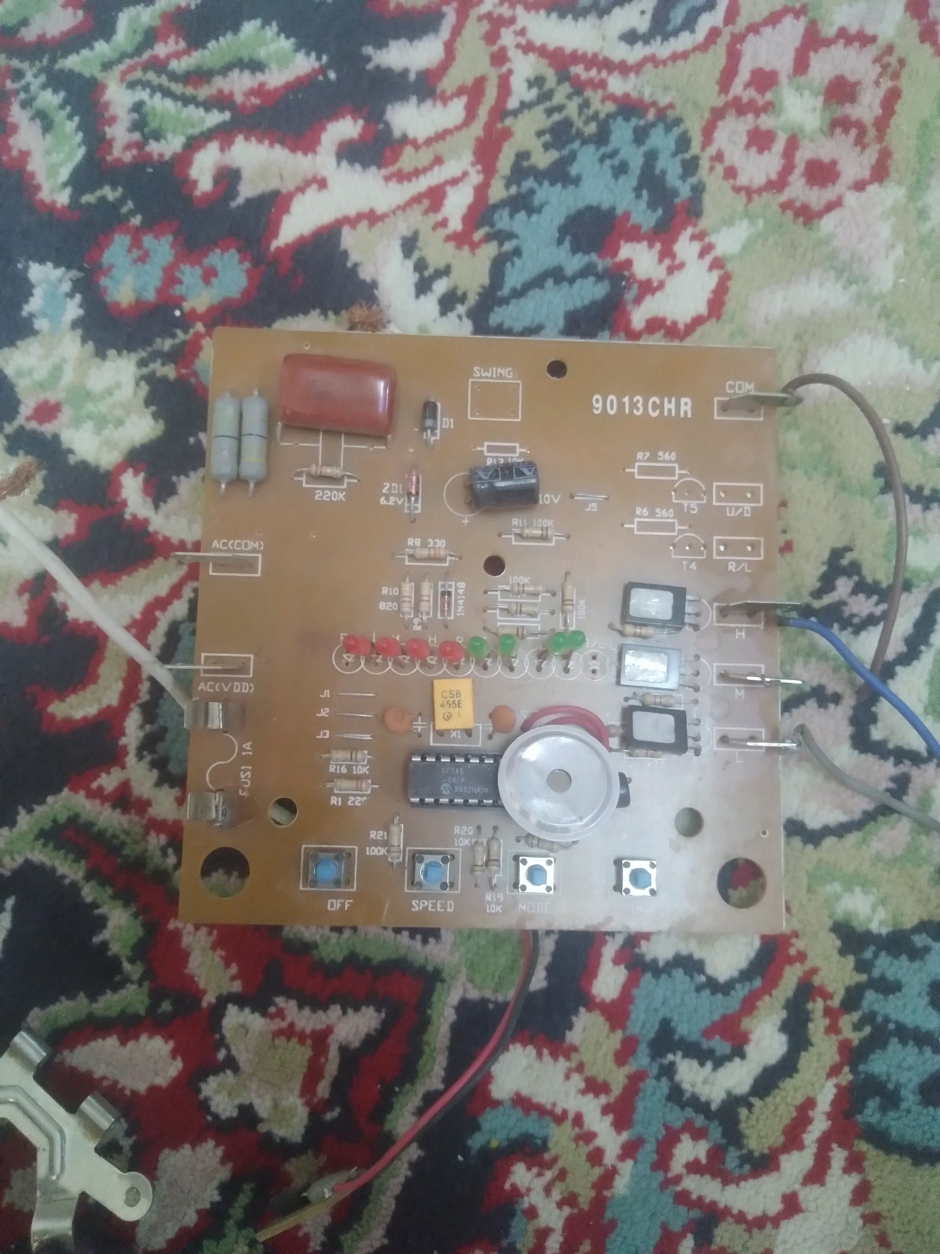 برد پنکه پارس خزر