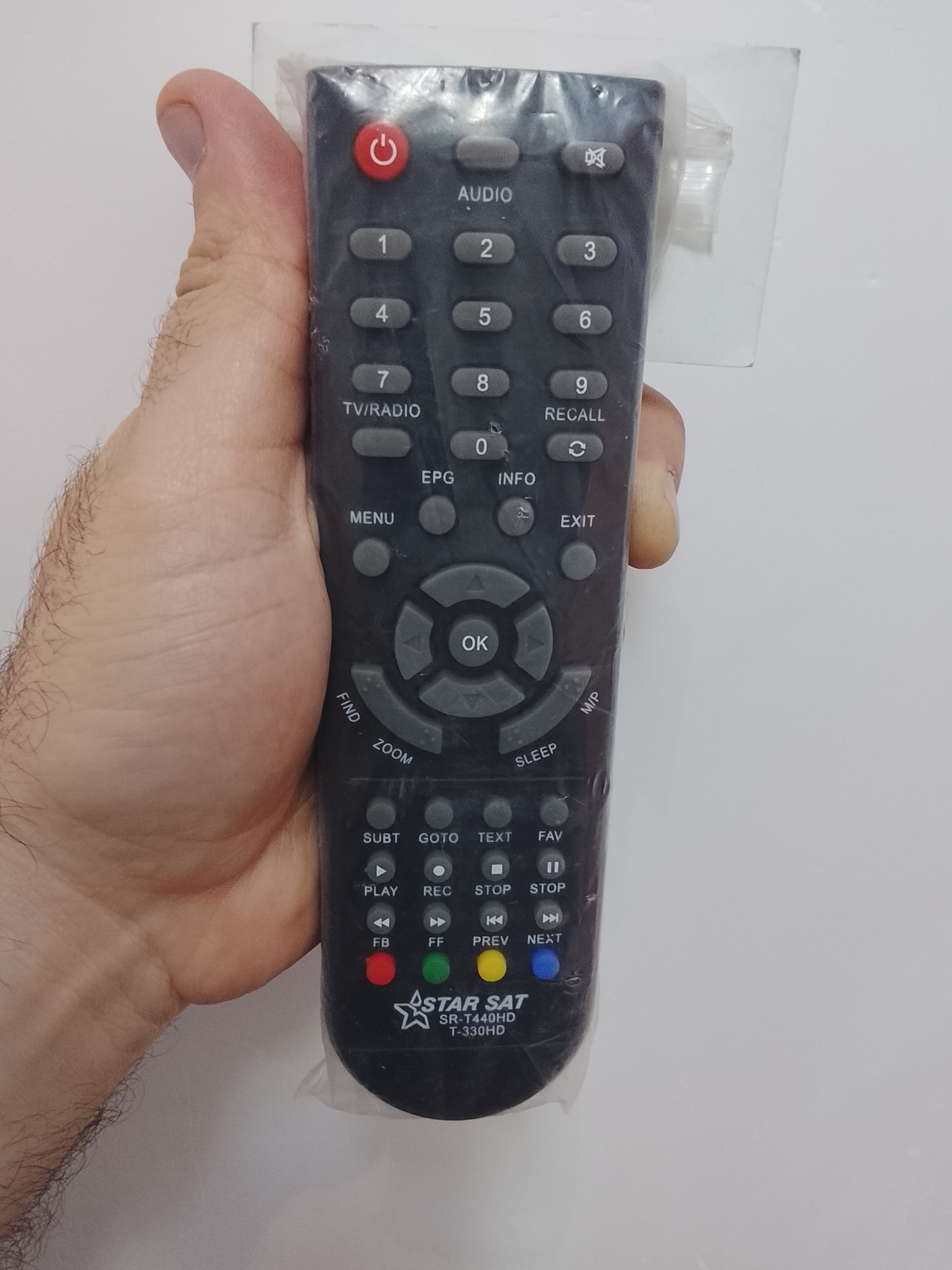 ریموت کنترل استارست ارسال رایگان