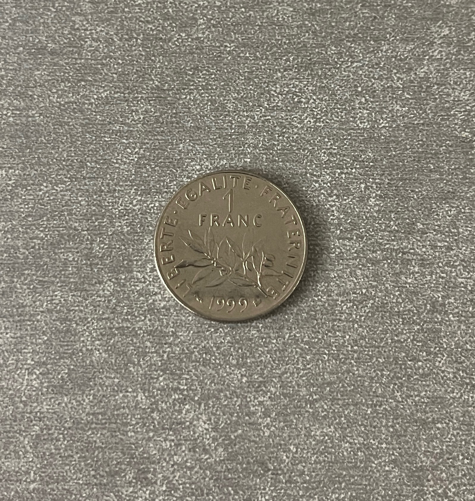 سکه فرانسه 1999
