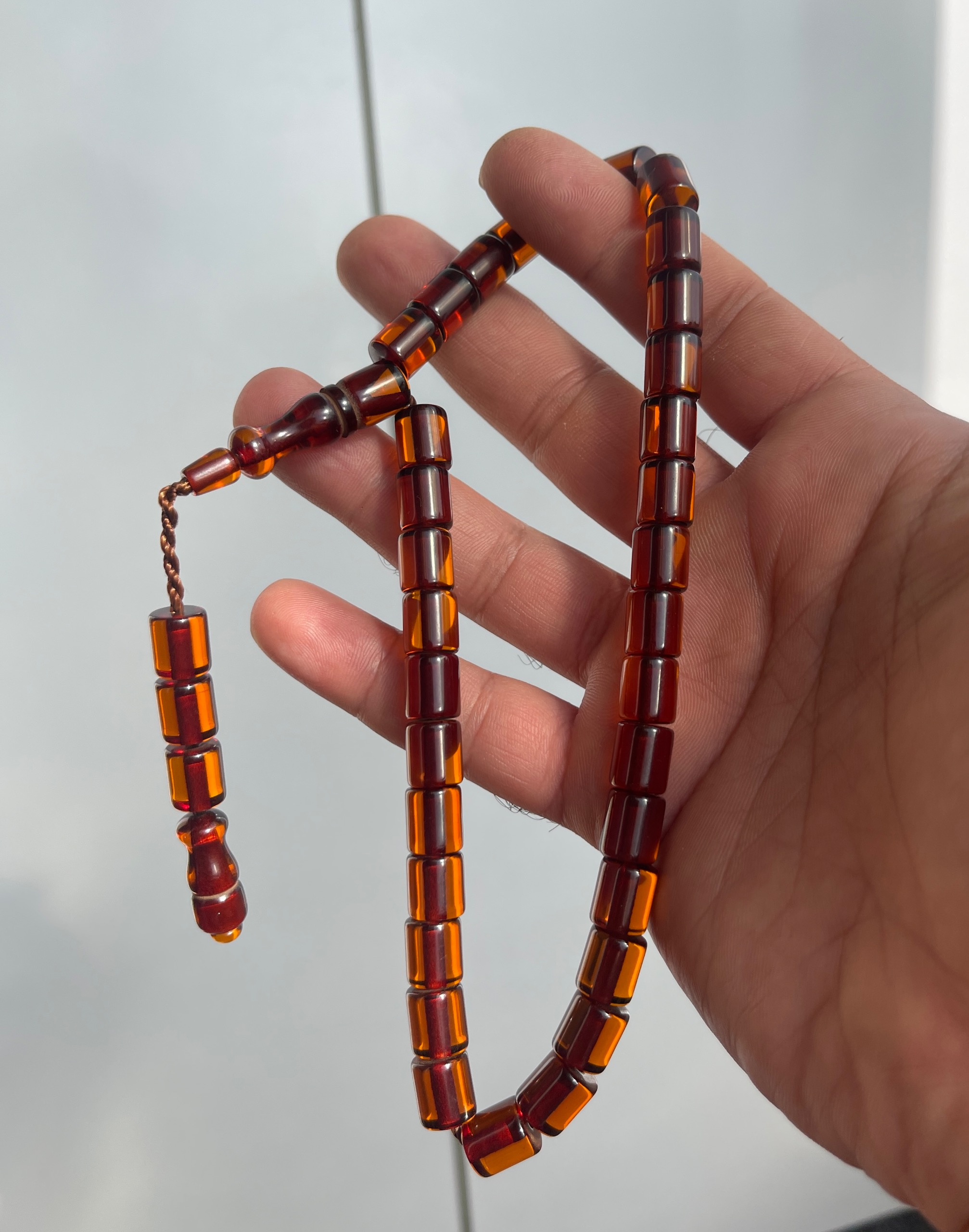 تسبیح سندلوس خوش رنگ ترک(مارک شوکر بابا)