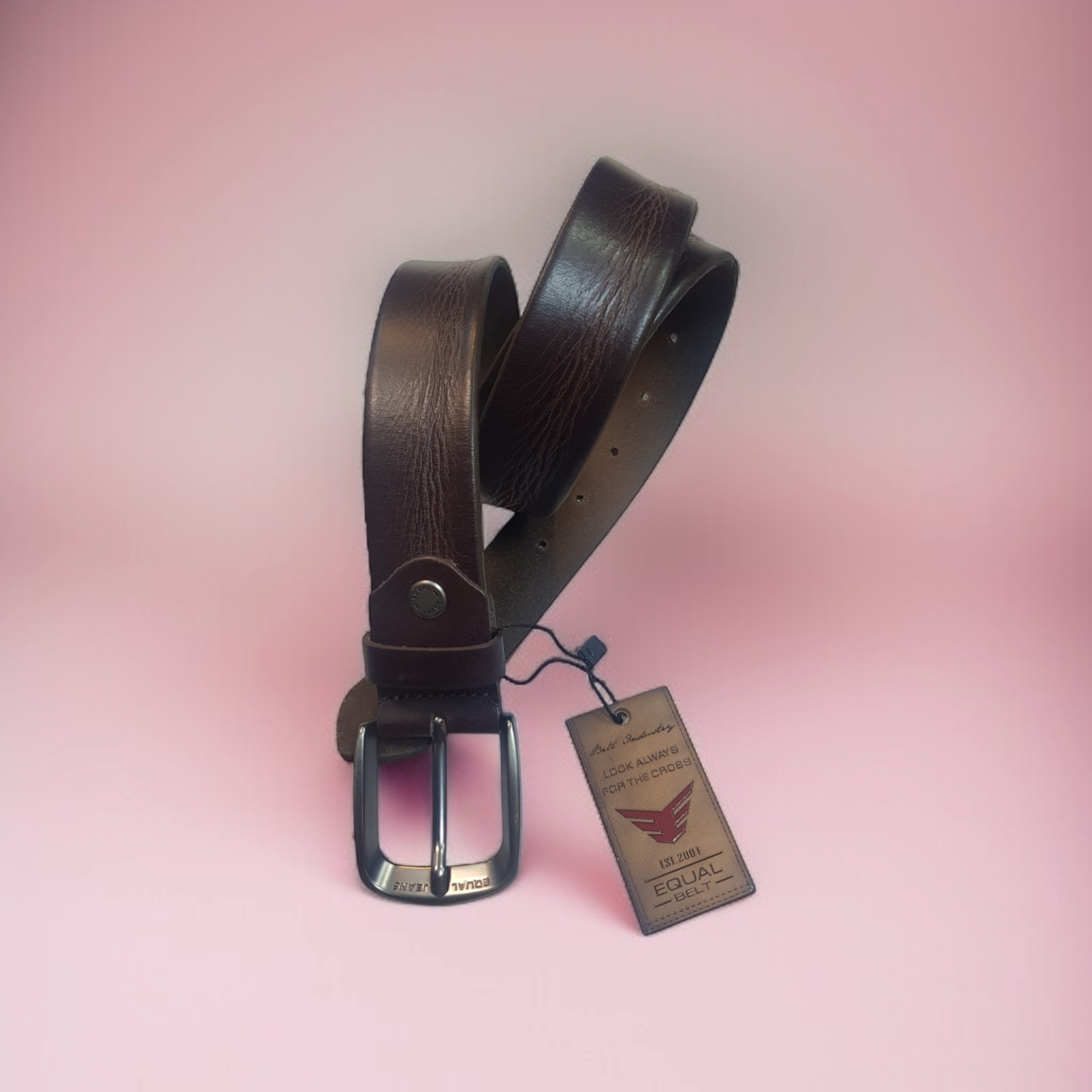 کمربند ترک وسط چروک قهوه ای