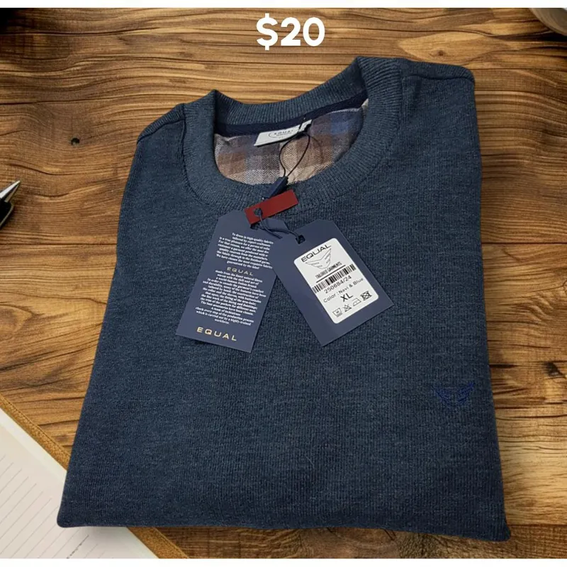 سلانیک آبی سرمه ای XL