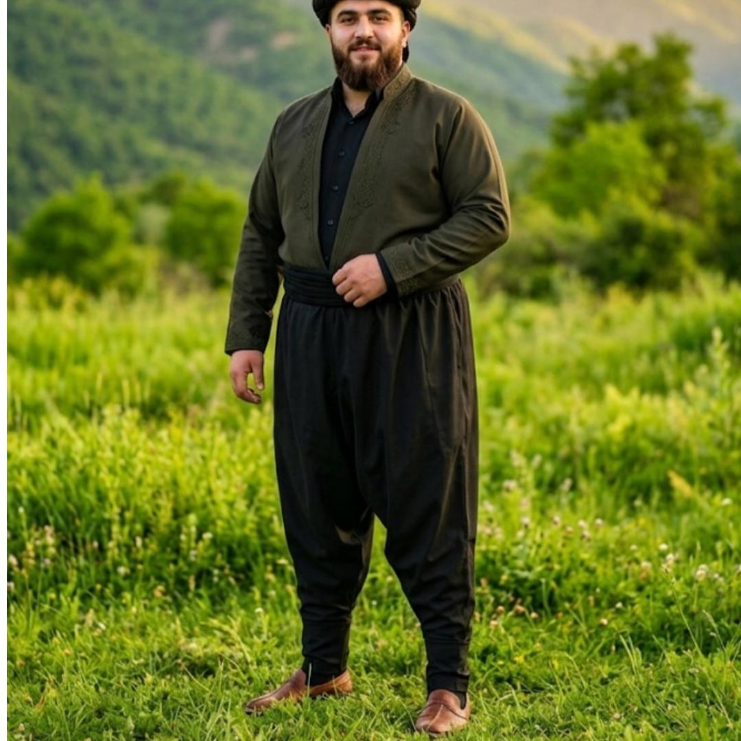 شلوار کردی مردانه بزرگ سایز