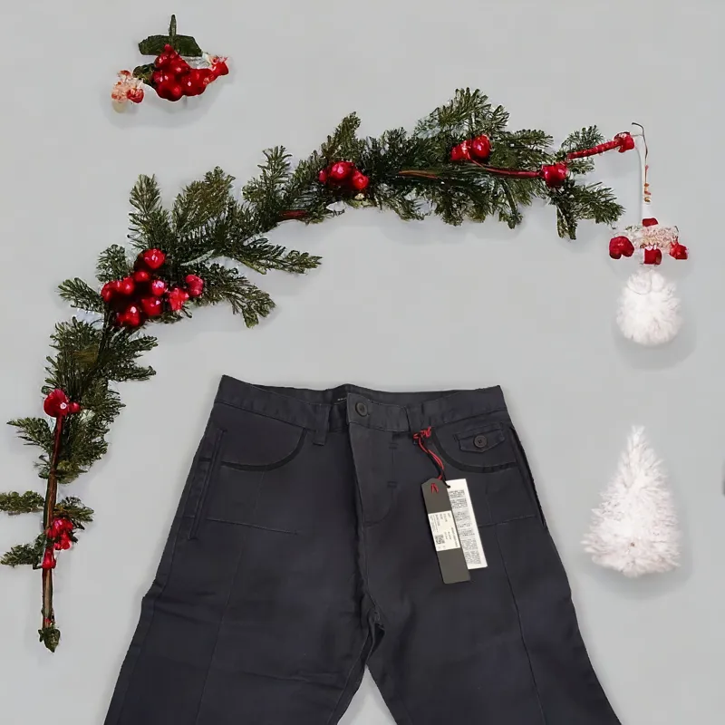 شلوارکتان ترک زغالی qattoi