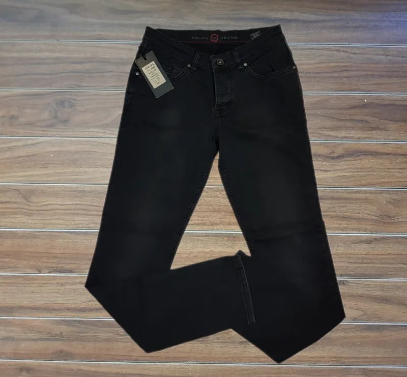 شلوارجین ترک مشکی 30(توضیحات خونده شود)