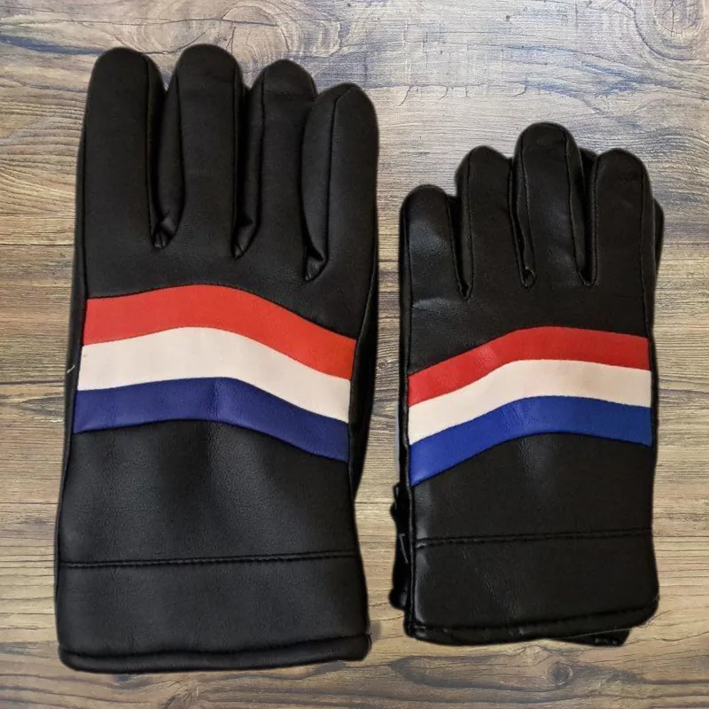 دستکش چرمی مشکی