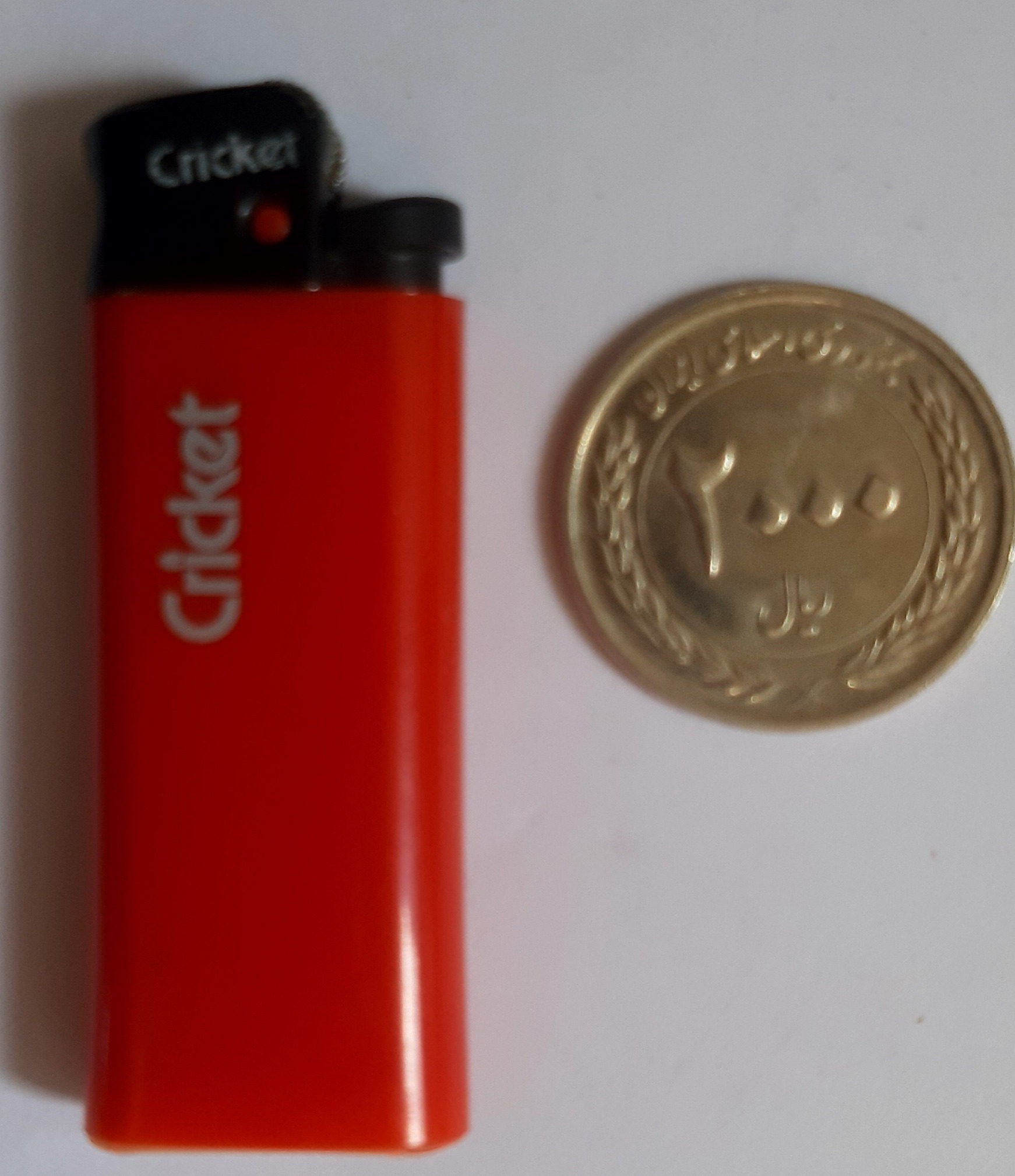 فندک کریکت cricket گازی سنگی قدیمی نوستالژی