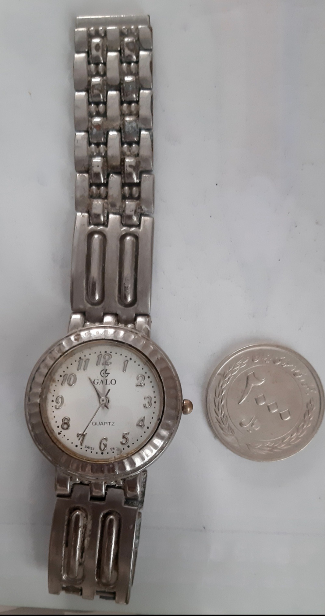 گالو GALO کوارتز مردانه موتور با کیفیت قدیمی