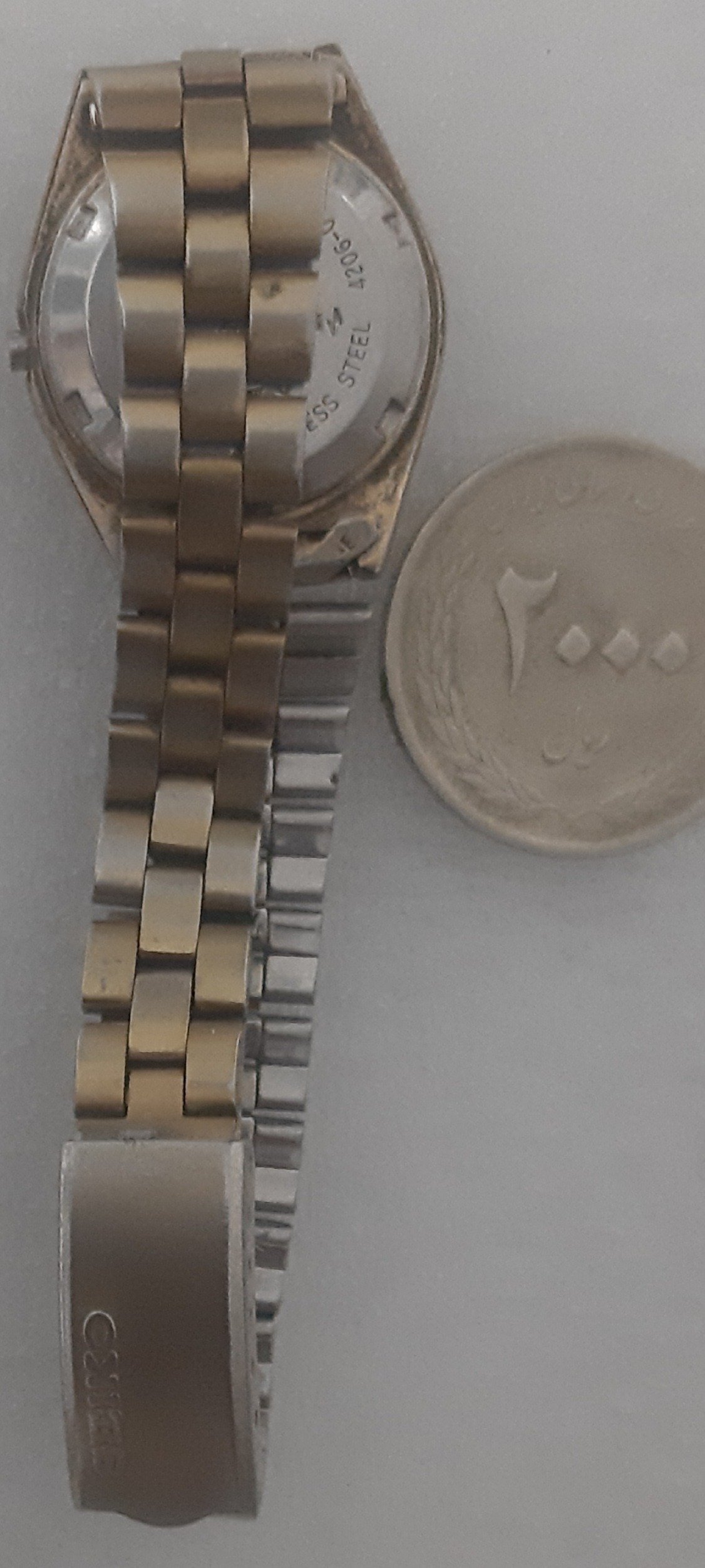 قاب وبند سیکو طلایی زنانه