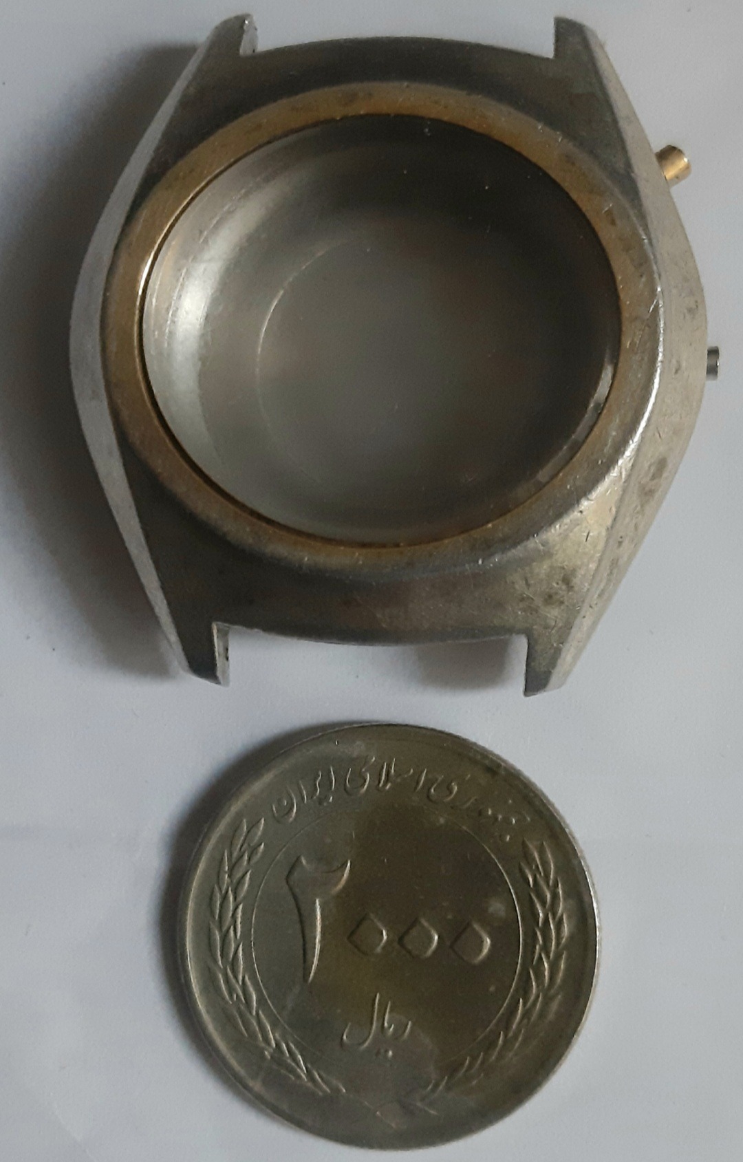 قاب اورینت اتوماتیک مردانه کمی طلایی رنگ