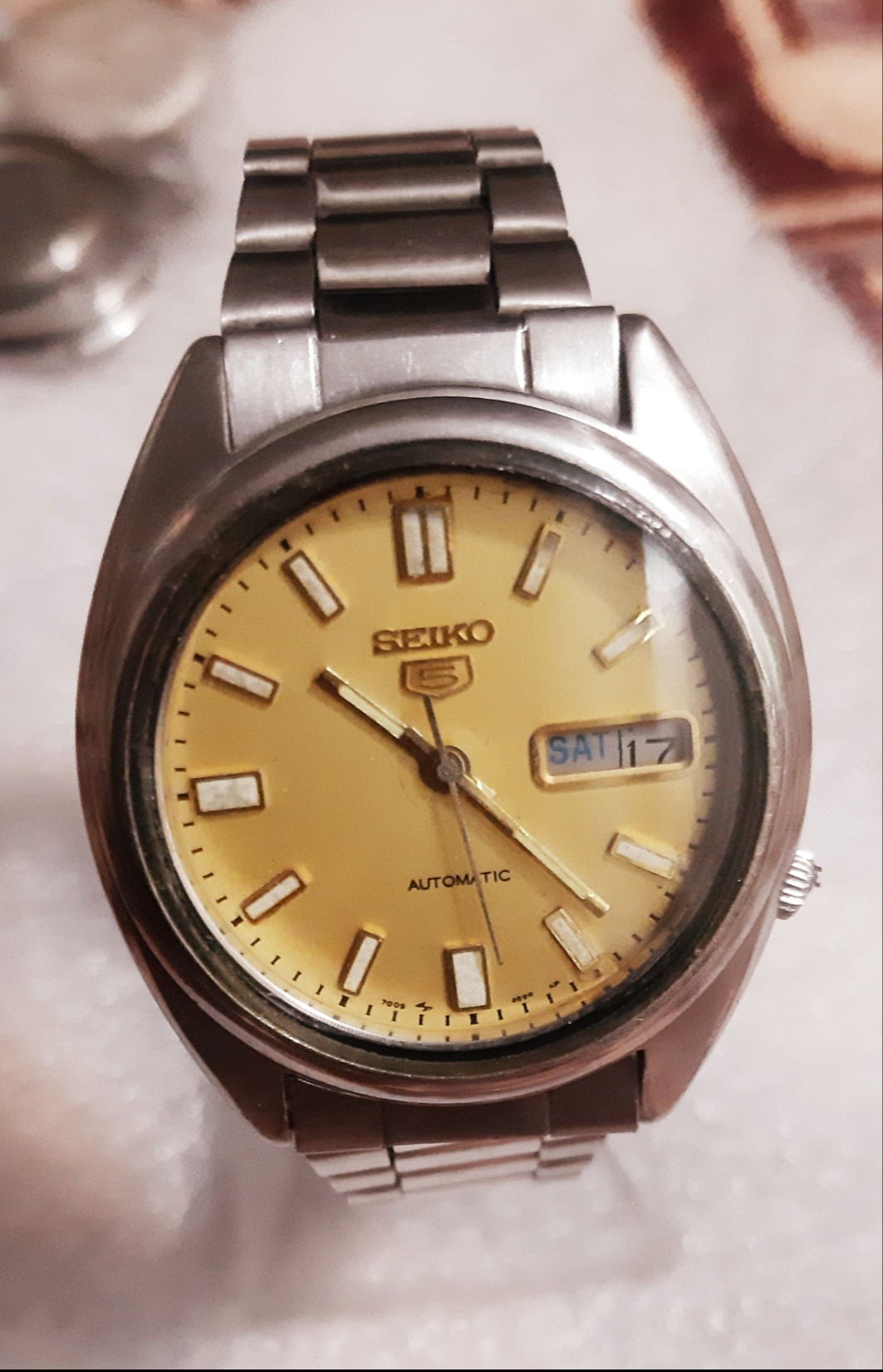 سیکو پنج طلایی مردانه کالیبر7009