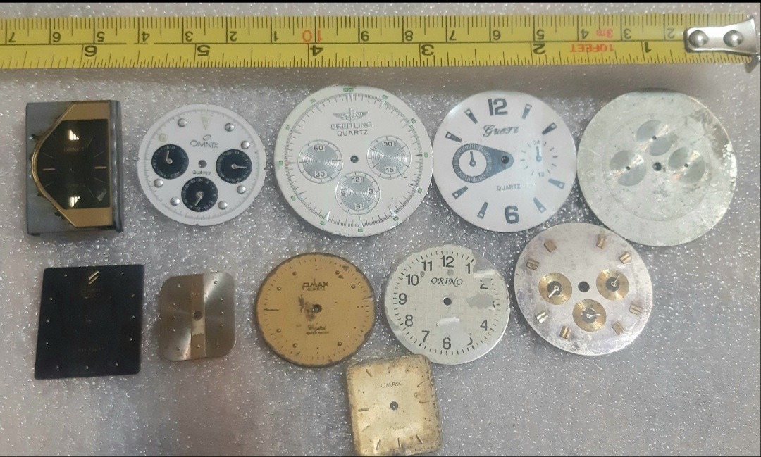 صفحه ساعت کوارتز 10تایی