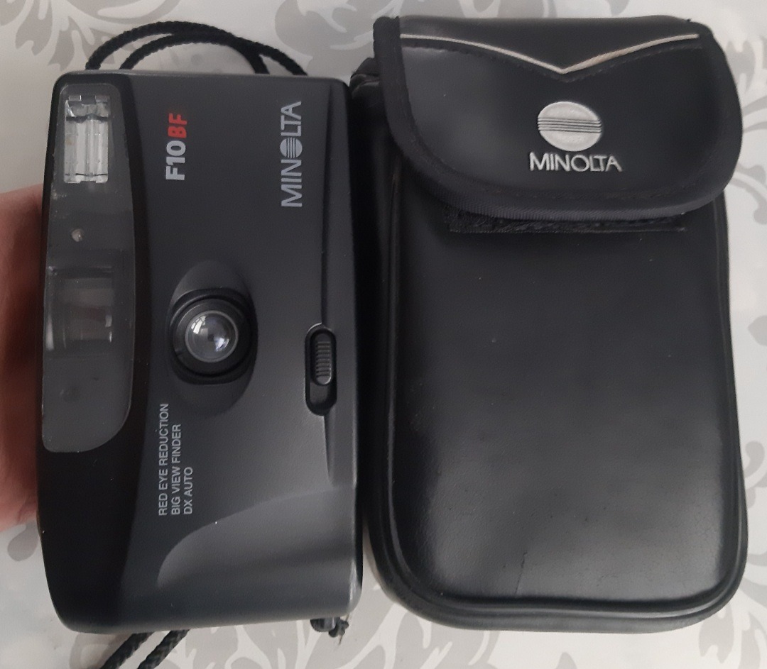دوربین عکاسی MINOLTA قدیمی باکیف