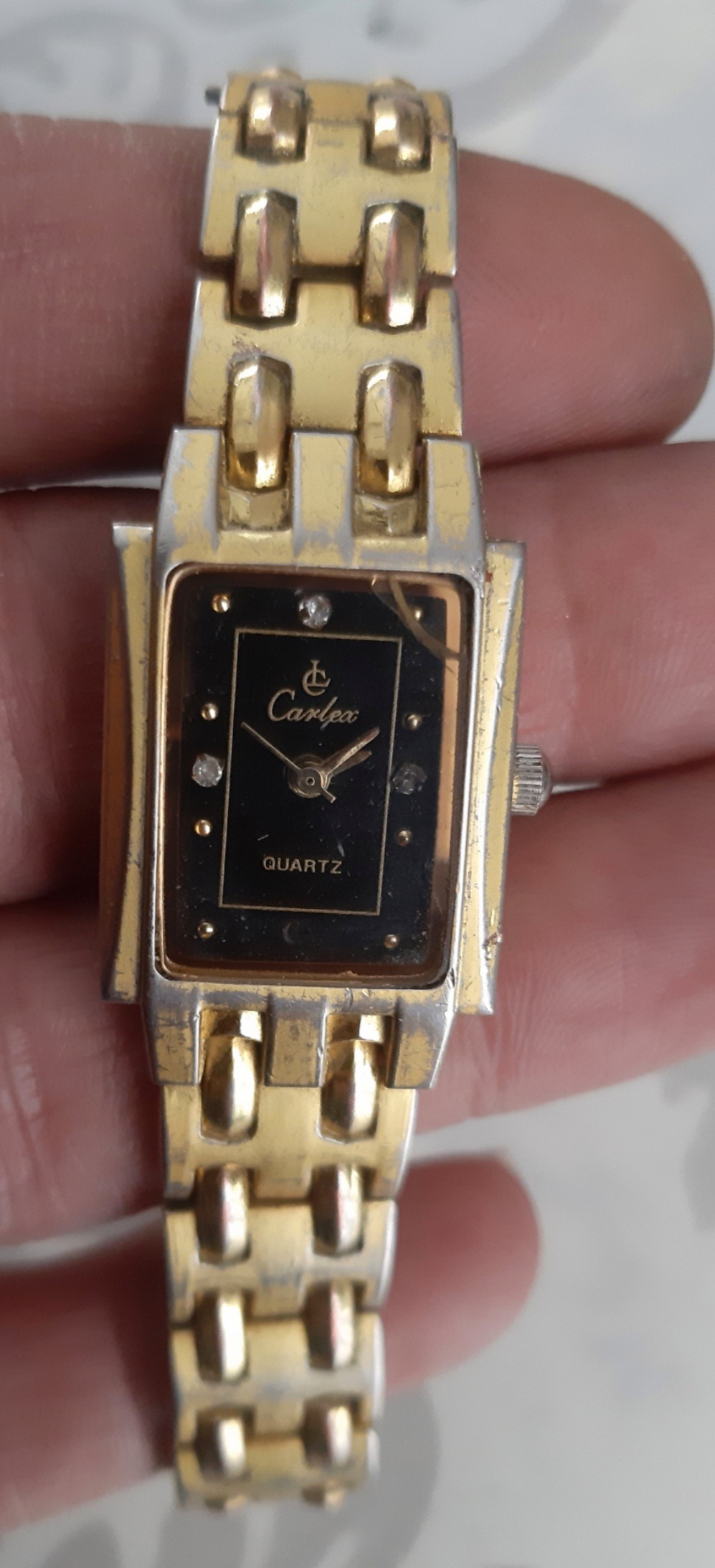 ساعت مچی زنانه Carlex Quartz طلائی