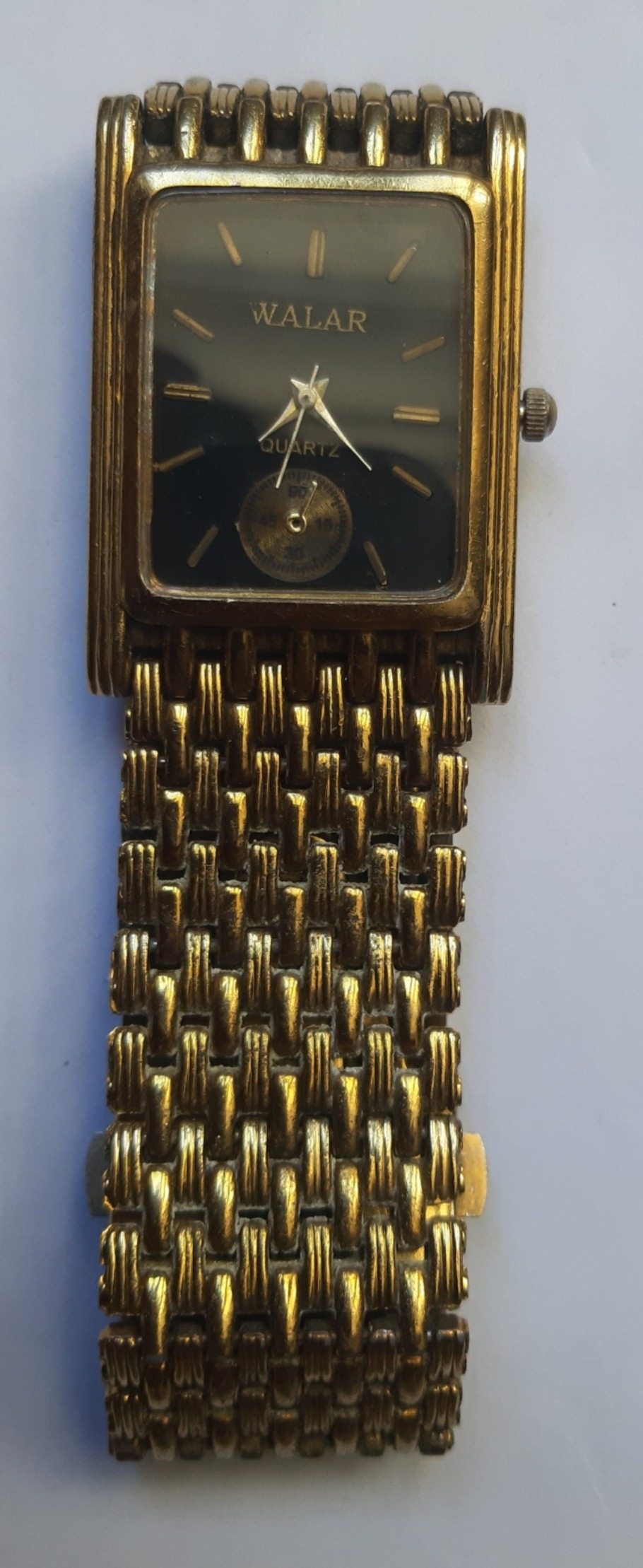ساعت مچی WALAR Quartz مردانه طلایی میکرون