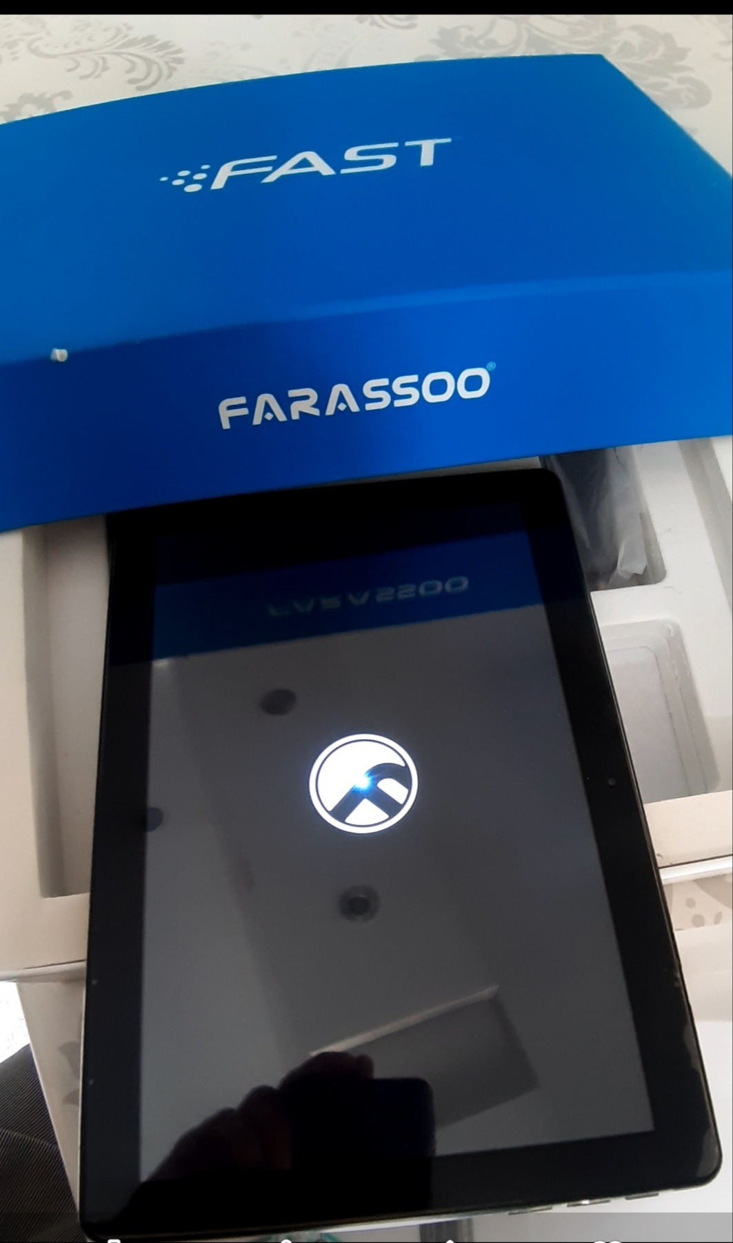 تبلت فراسوFarasoo 4G کلکسیونی باجعبه،خودنویس و