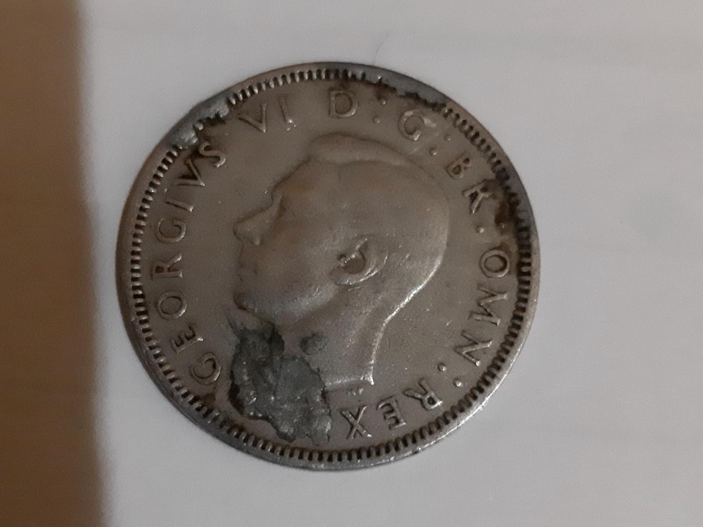 شیلینگ 1950 کمیاب (75سل قبل)